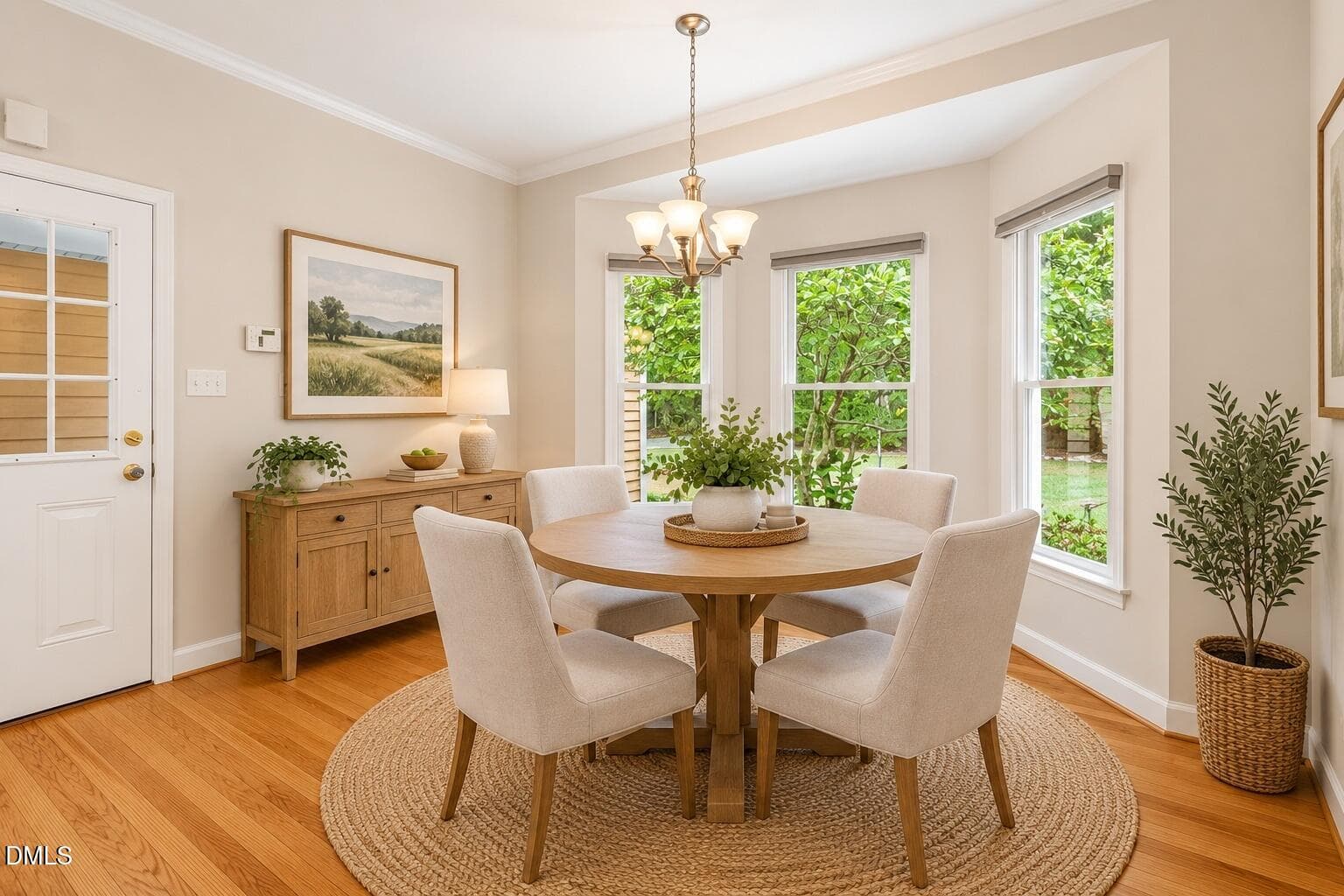 staged_breakfast_area_MLS - 3915 Remington Run, Hillsborough, NC 27278, Hillsborough