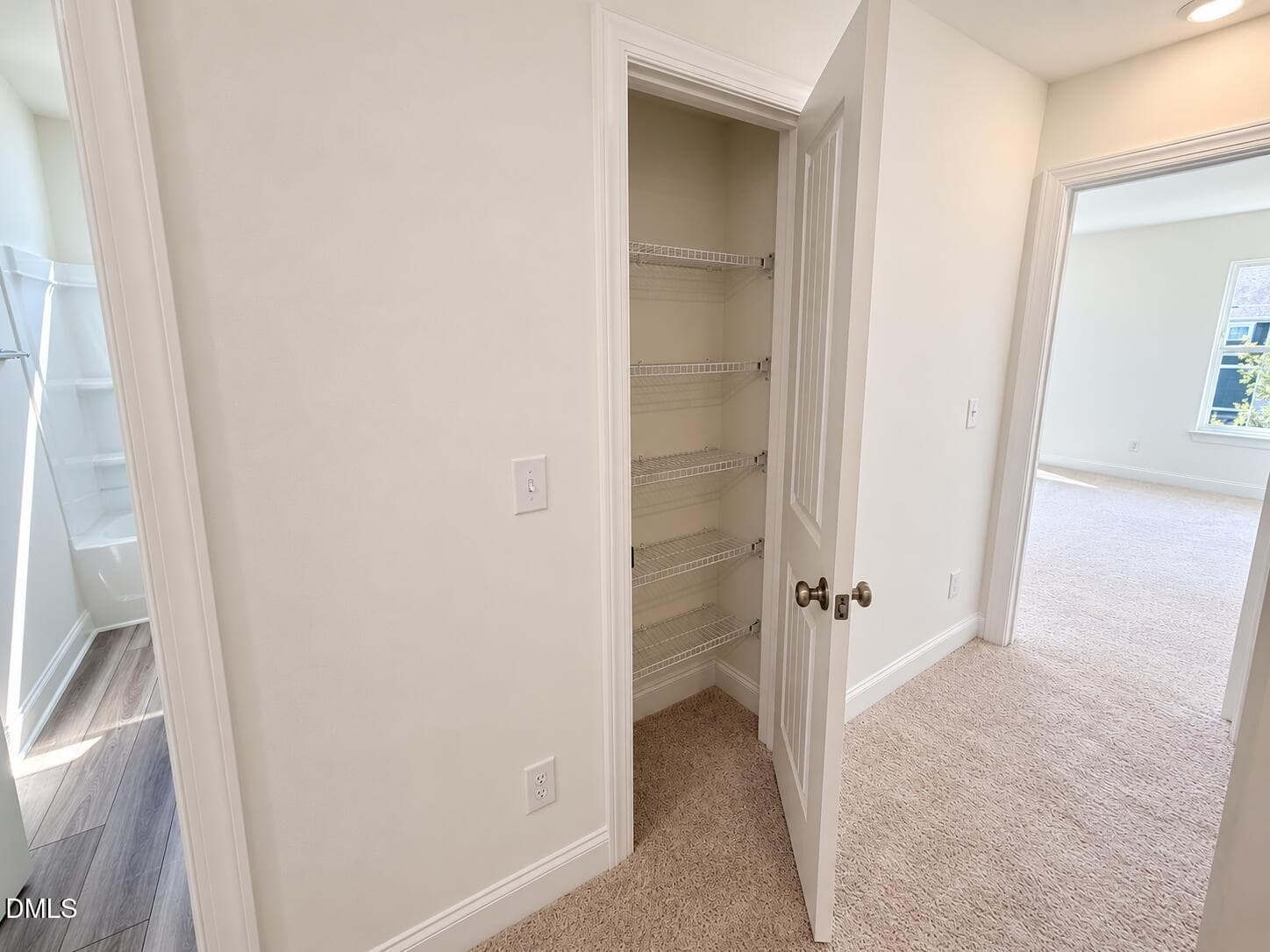 hallway closet - 532 Traditions Grande Boulevard, Wake Forest, NC 27587