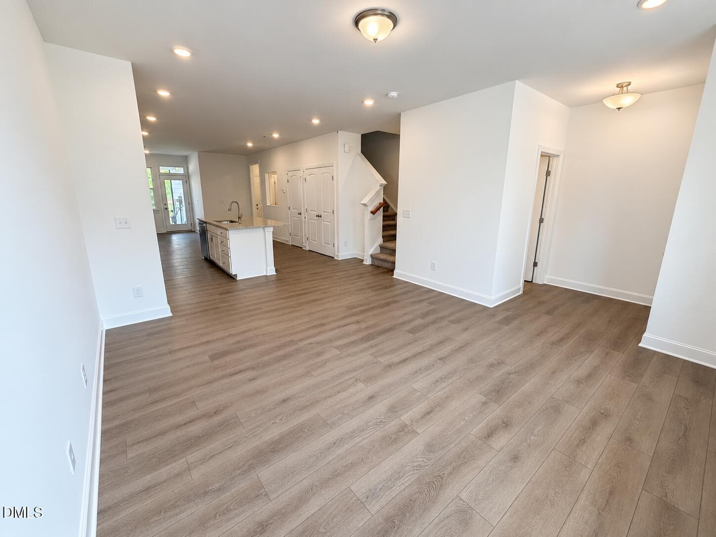 LR into kitchen and stair - 534 Traditions Grande Boulevard, Wake Forest, NC 27587
