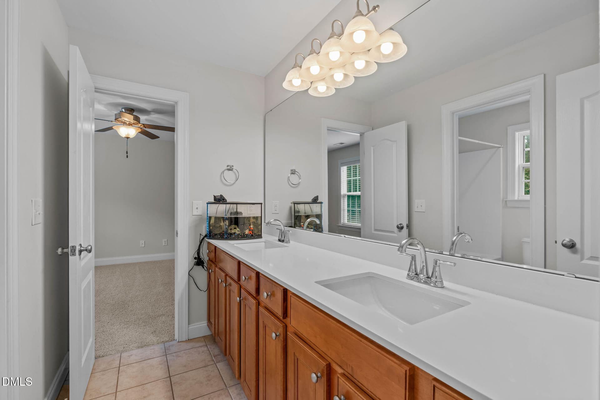 Jack & Jill Style Bathroom - 2616 Dun Loring Drive, Wake Forest, NC 27587
