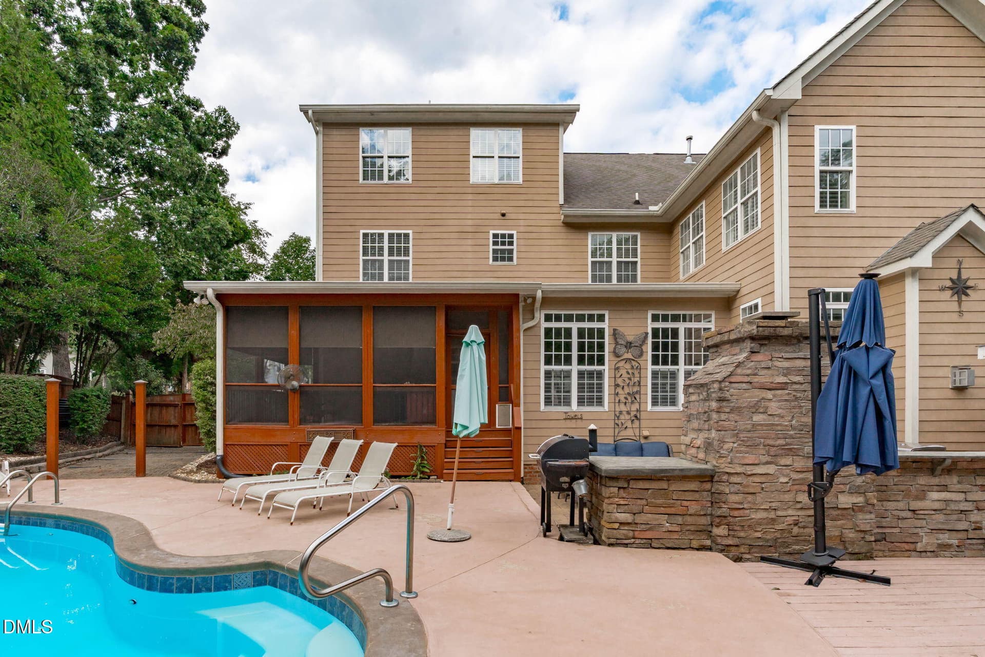 Backyard - 2616 Dun Loring Drive, Wake Forest, NC 27587