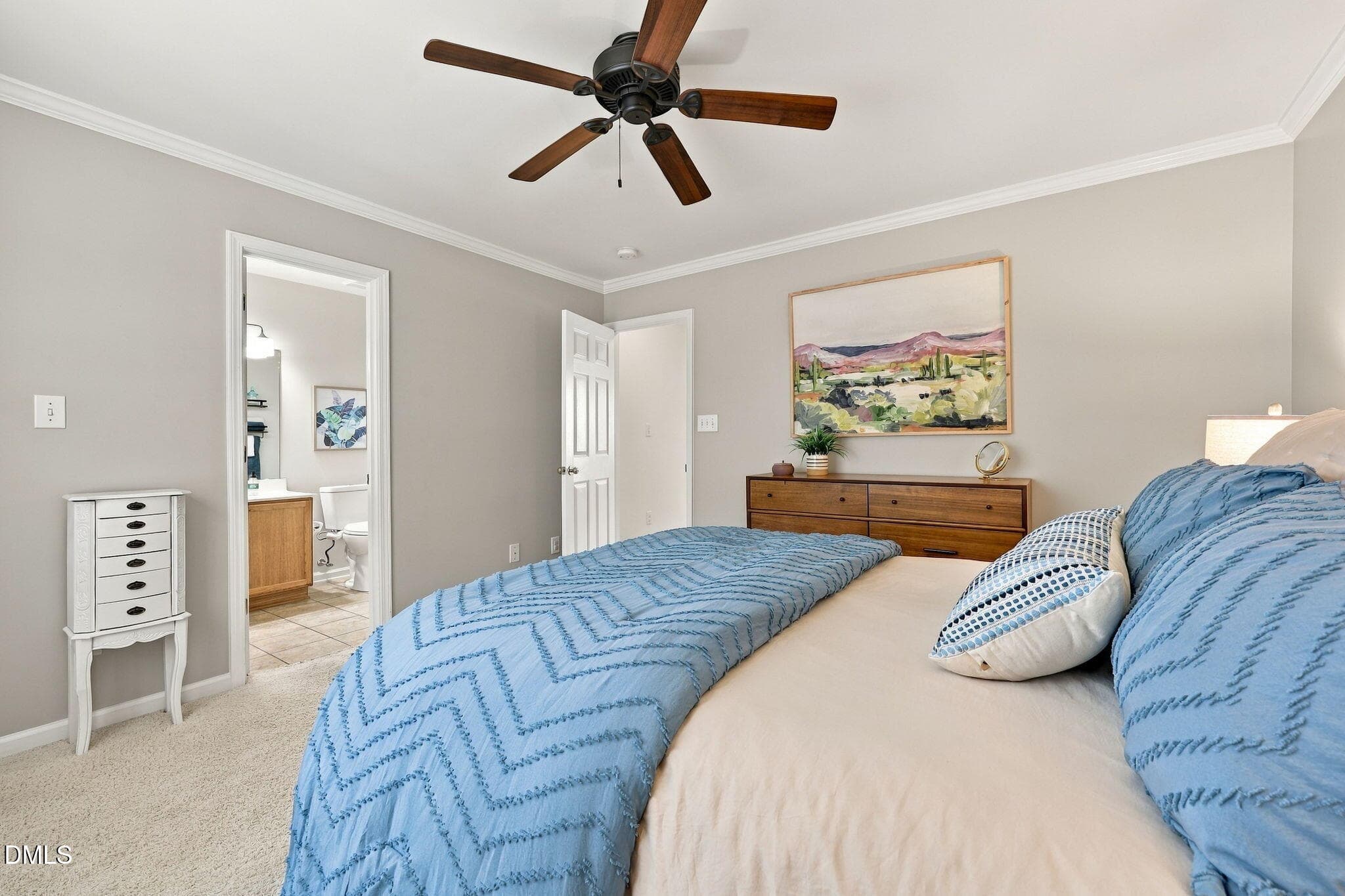 Primary Bedroom - 5509 Grand Mesa Drive, Durham, NC 27713
