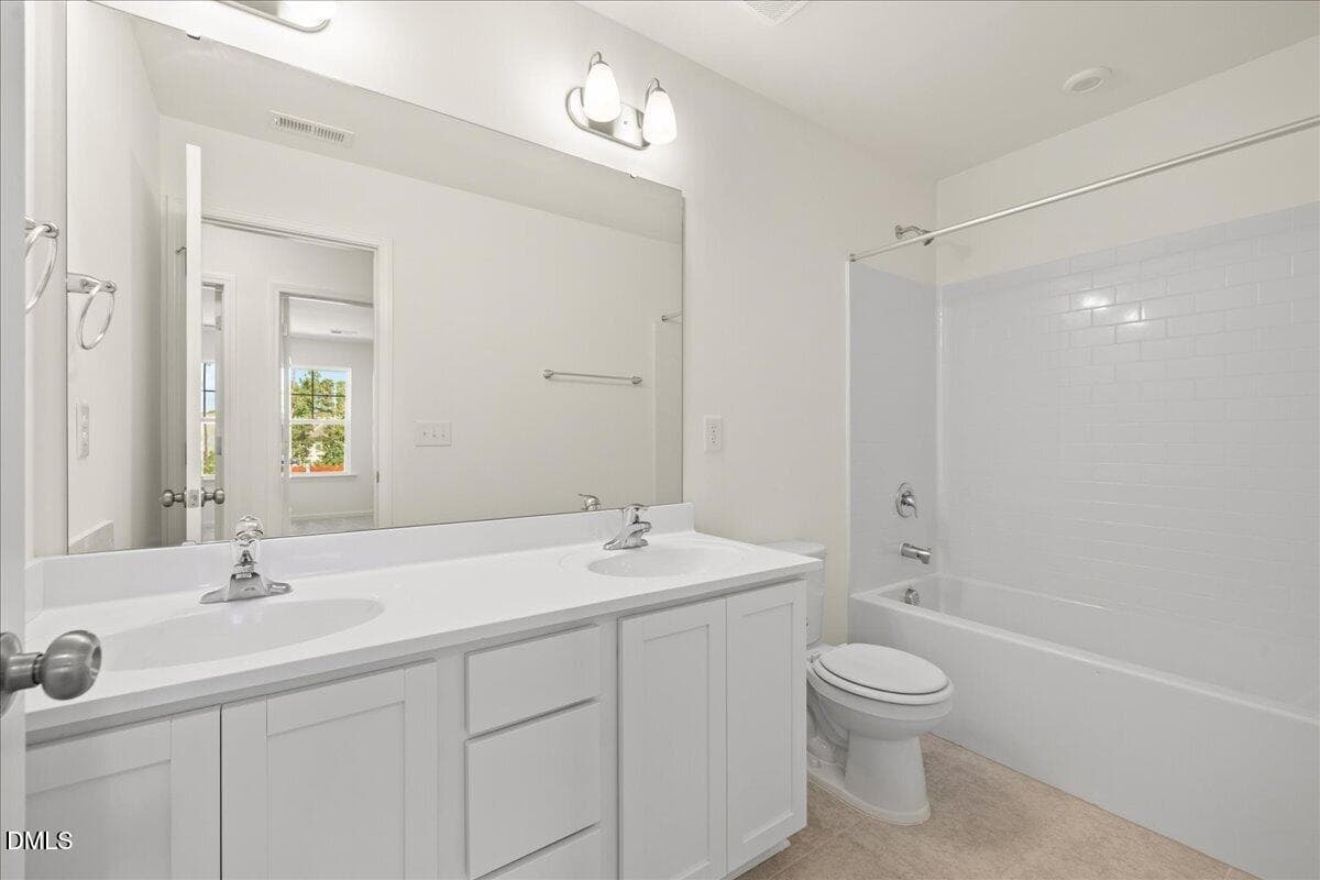 21-HHHunt Homes-Lot 21-Full Bath White C - 322 Short Ridge Way, Rolesville, NC 27571