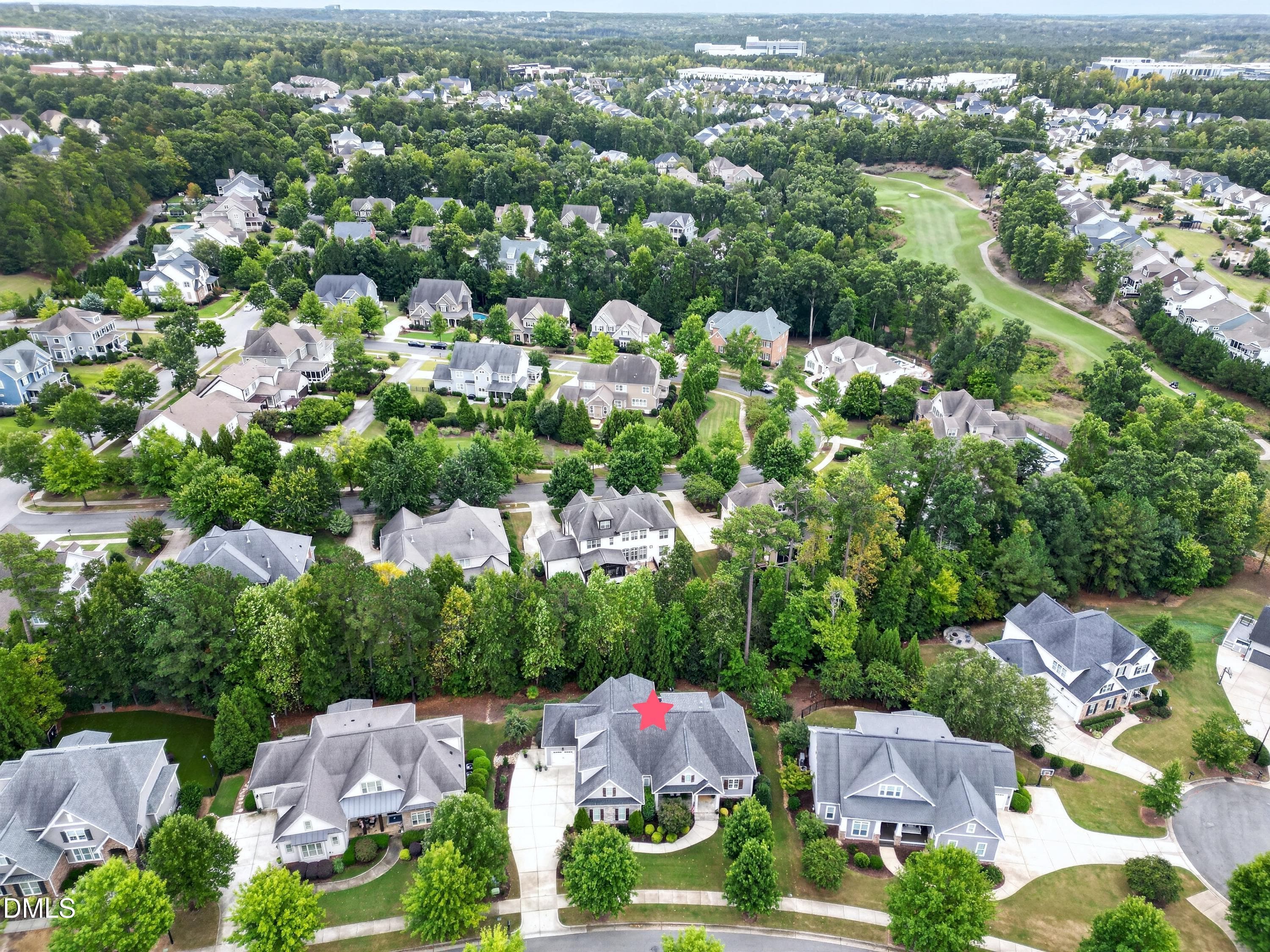 Aerial-8 - 213 Lively Oaks Way, Holly Springs, NC 27540