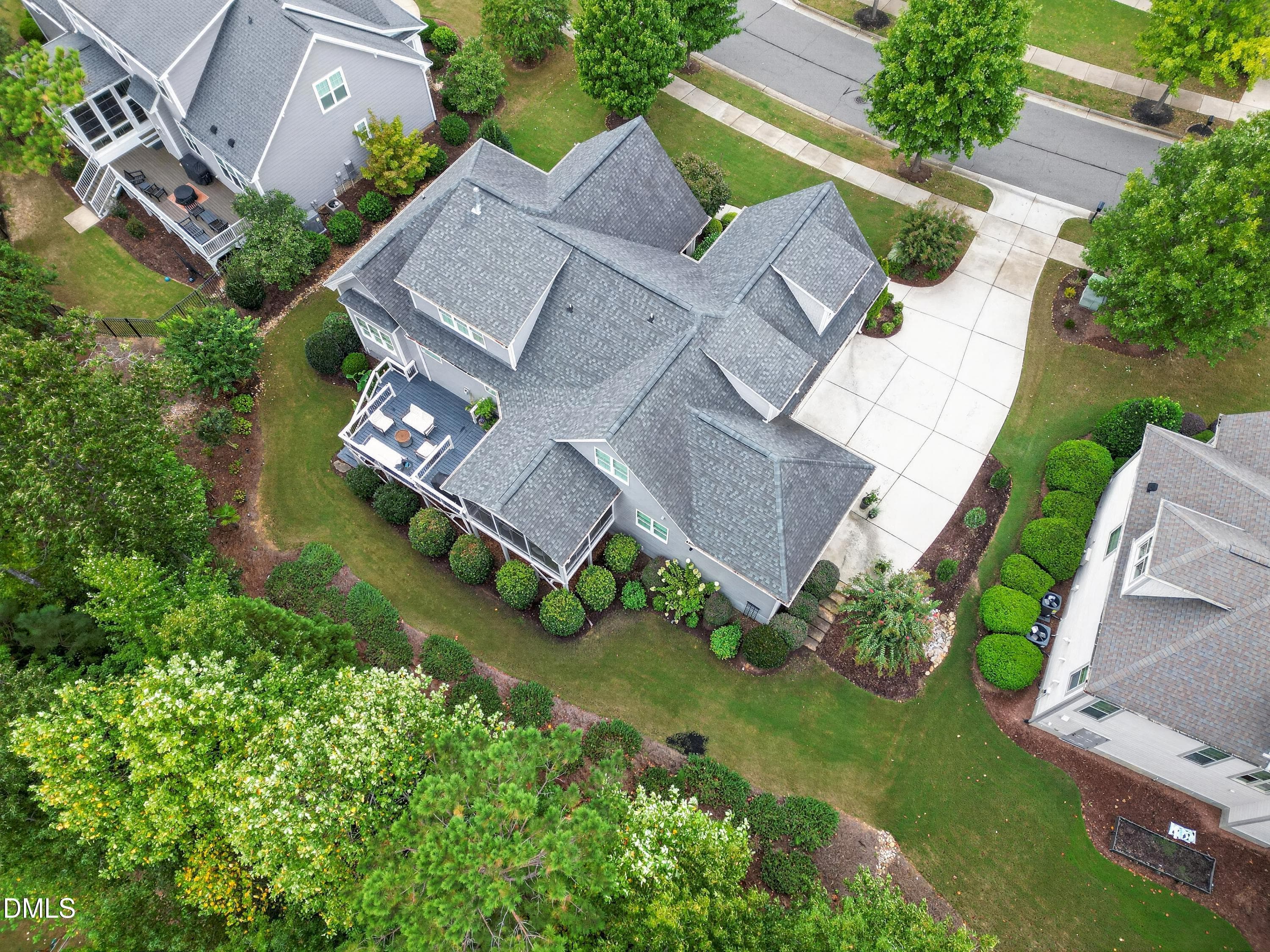 Aerial-4 - 213 Lively Oaks Way, Holly Springs, NC 27540