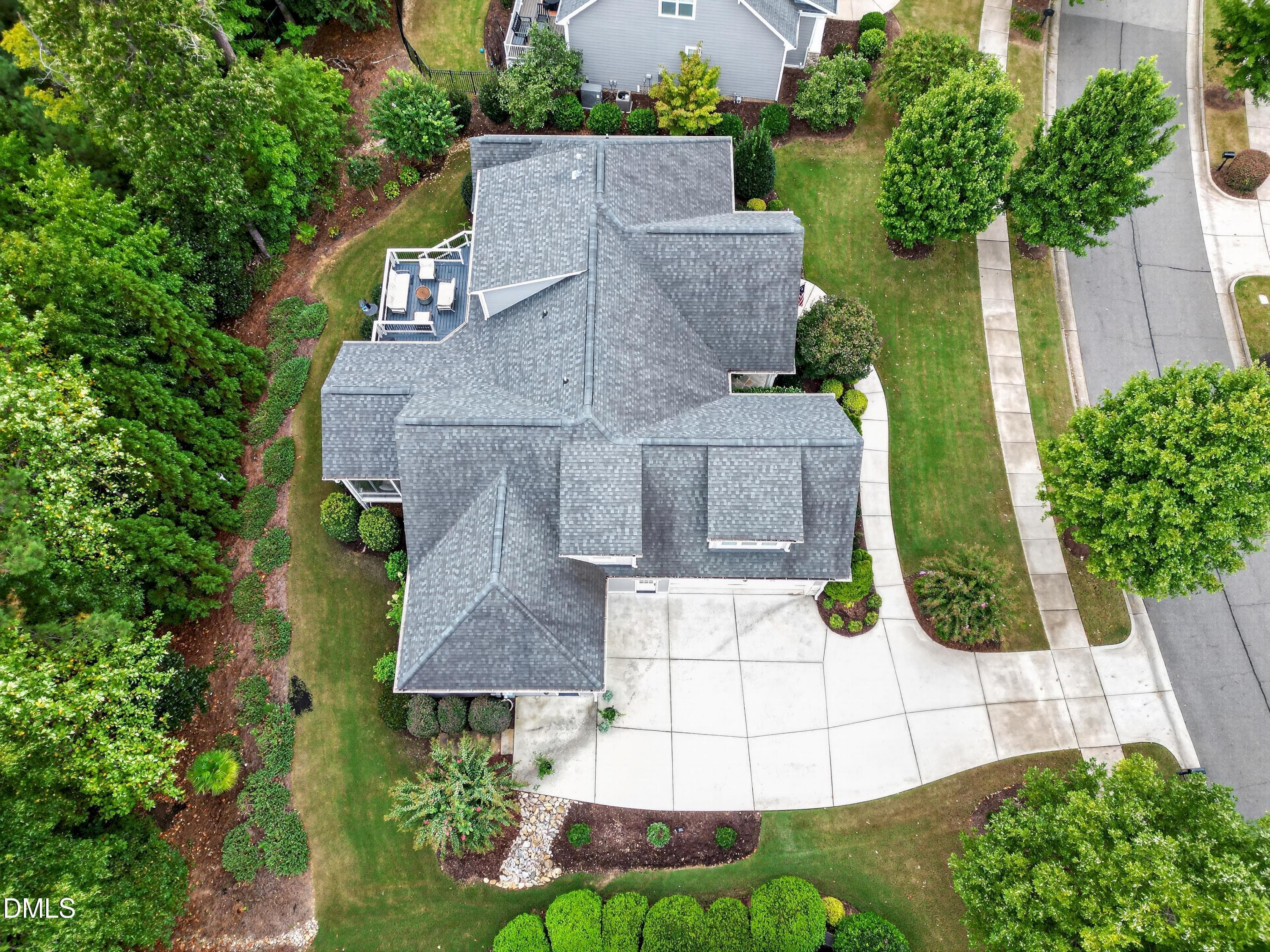 Aerial-3 - 213 Lively Oaks Way, Holly Springs, NC 27540
