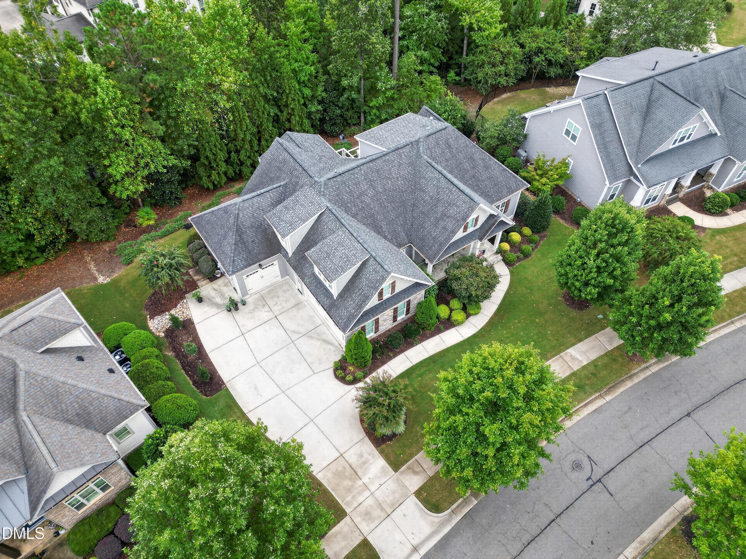 Aerial-2 - 213 Lively Oaks Way, Holly Springs, NC 27540