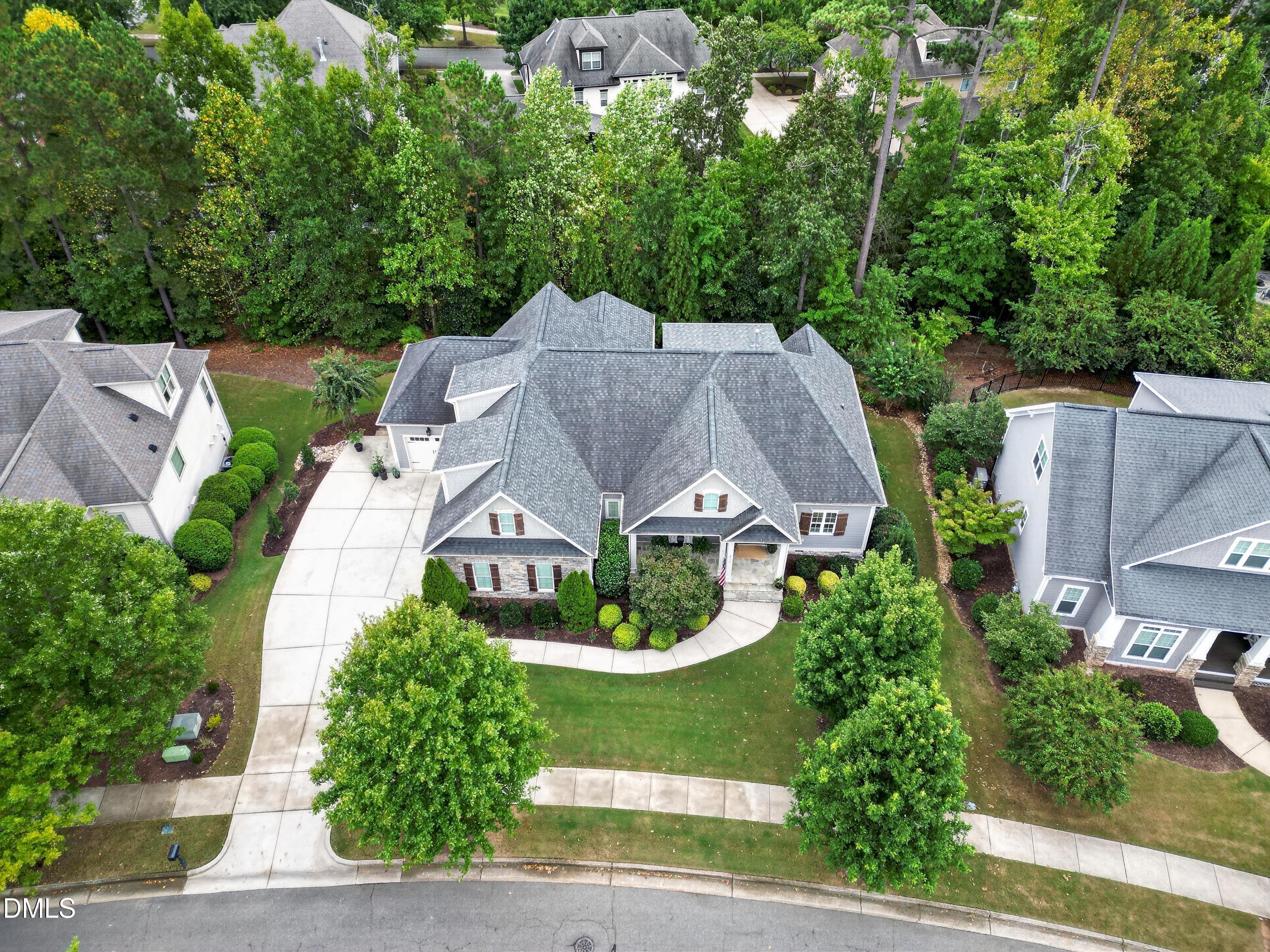 Aerial-1 - 213 Lively Oaks Way, Holly Springs, NC 27540