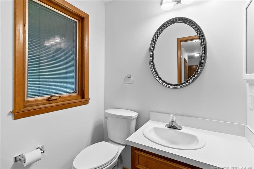 half bath on main floor - 3120 Sandwedge, Sanford, NC 27332
