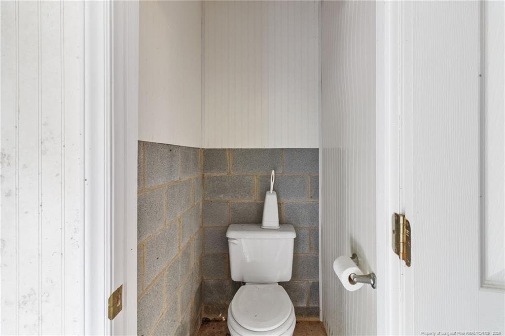 half bath on lower level - 3120 Sandwedge, Sanford, NC 27332