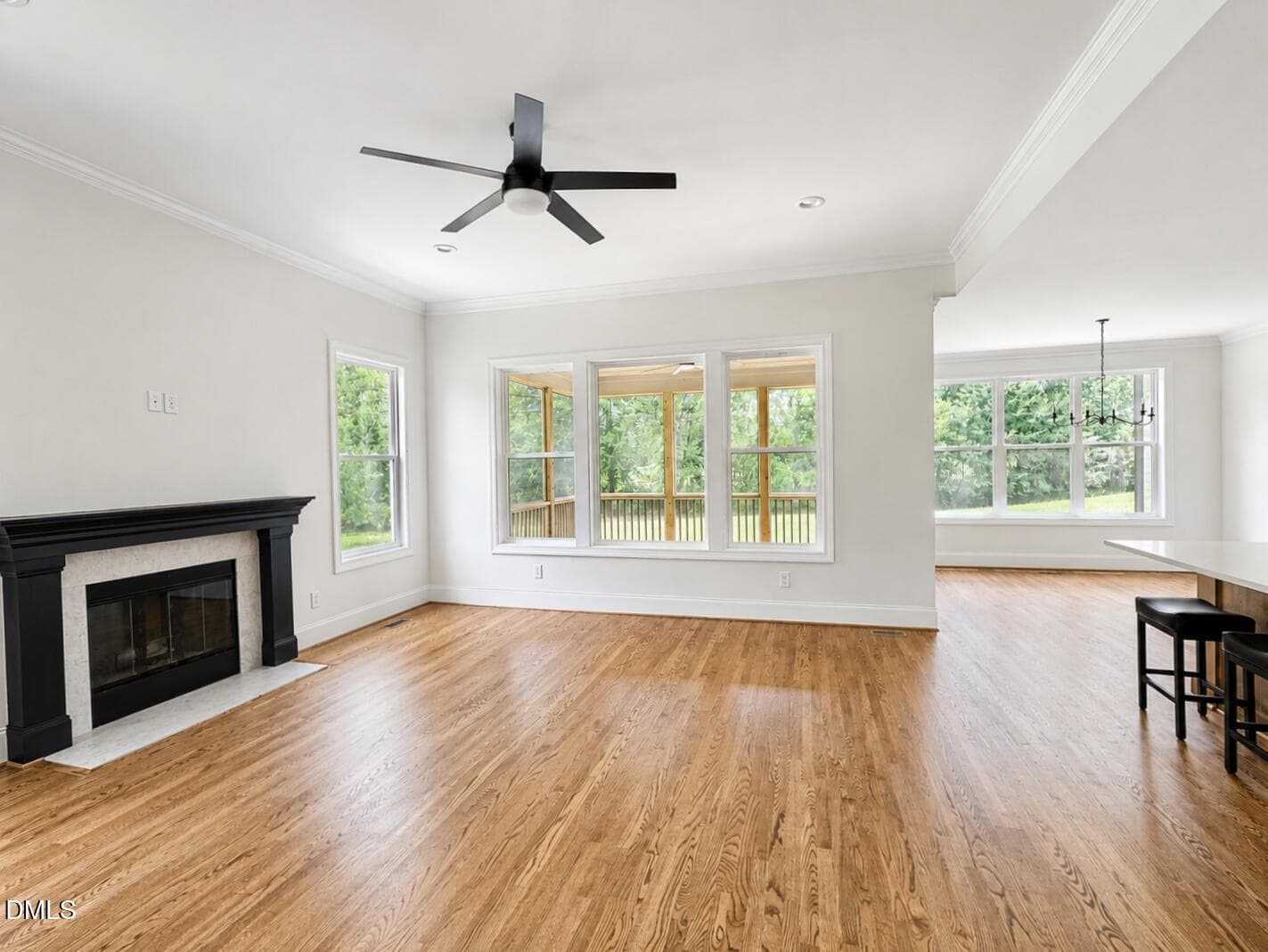 spacious open plan - 5545 Silk Hope Gum Springs Road, Siler City, NC 27344