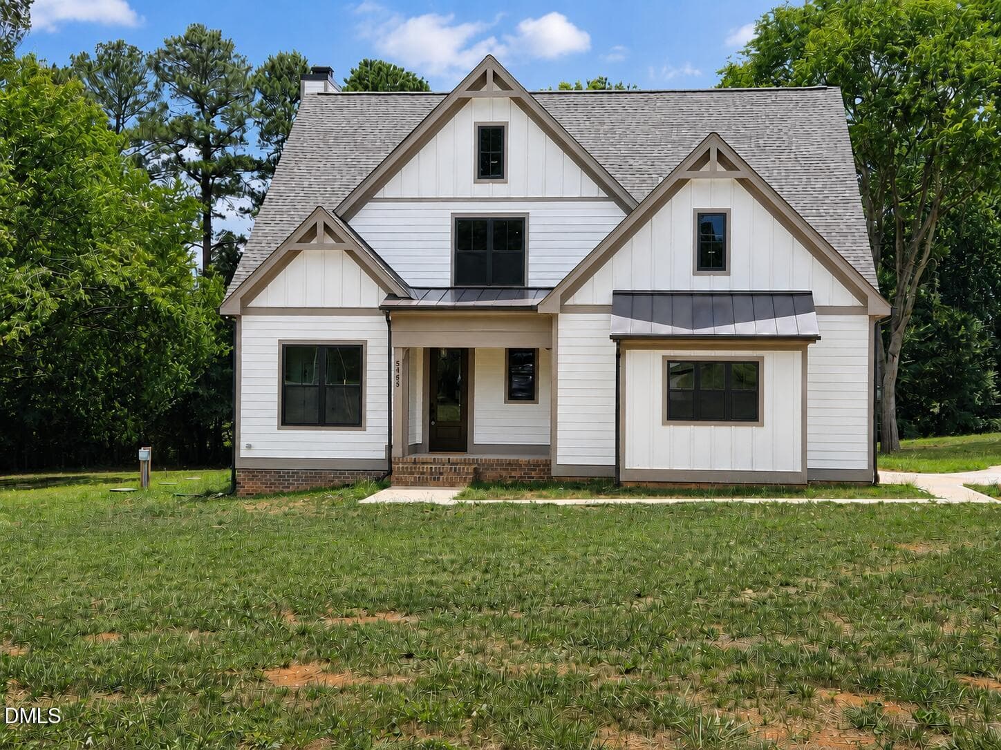 front exterior - 5545 Silk Hope Gum Springs Road, Siler City, NC 27344