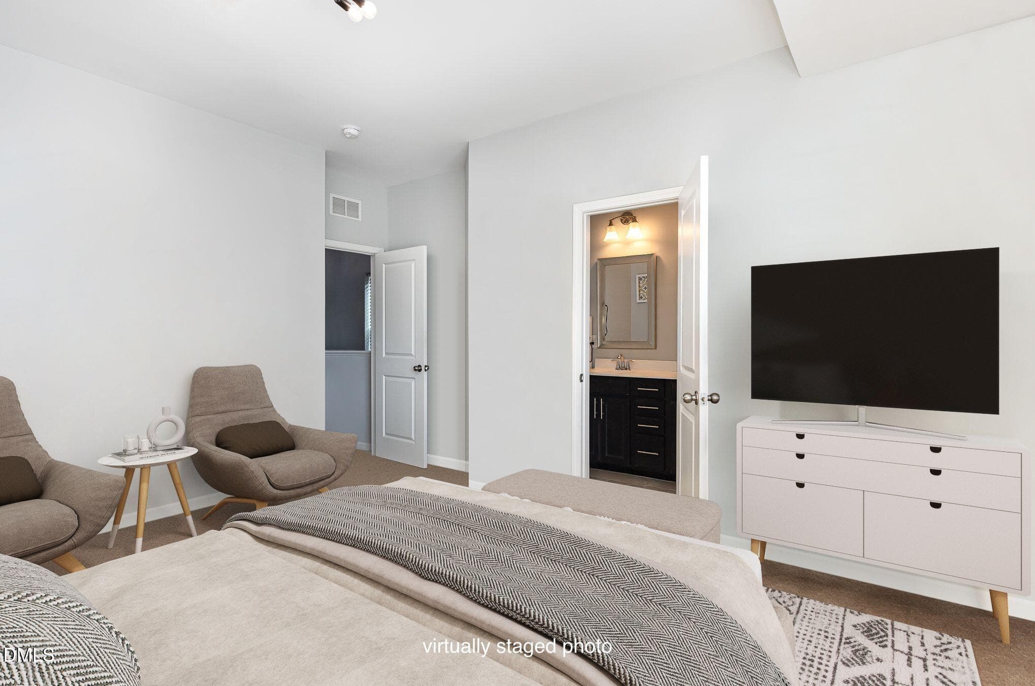 primary bedroom2 staged - 217 Jones Hill Road, Holly Springs, NC 27540, Holly Springs