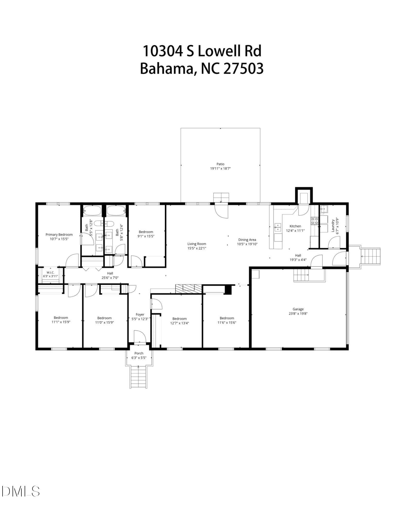 10304 S Lowell Rd Floorplan - 10304 S Lowell Road, Bahama, NC 27503, Bahama