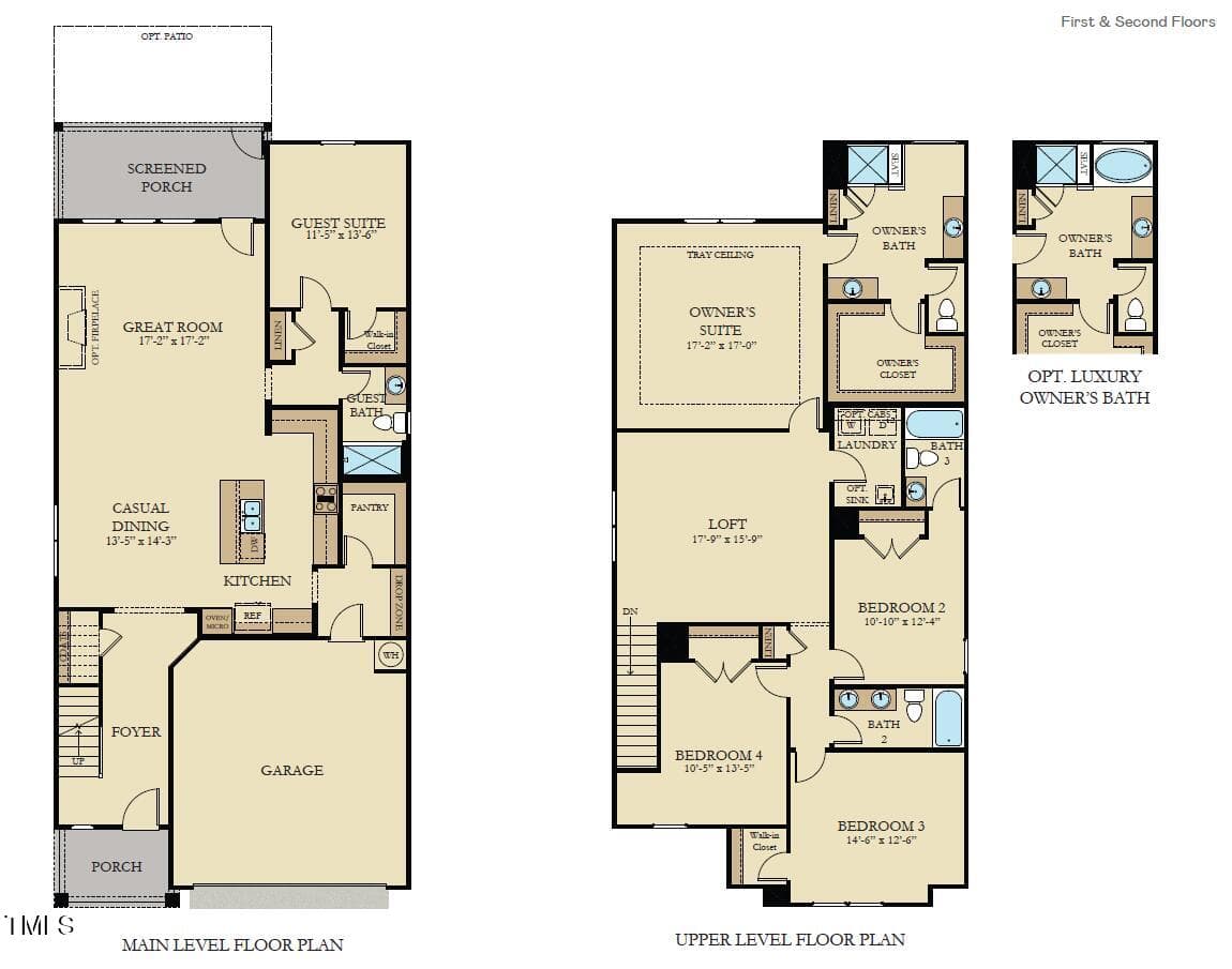 Nelson Floorplan - 132 Mount Olive Trail, Apex, NC 27539