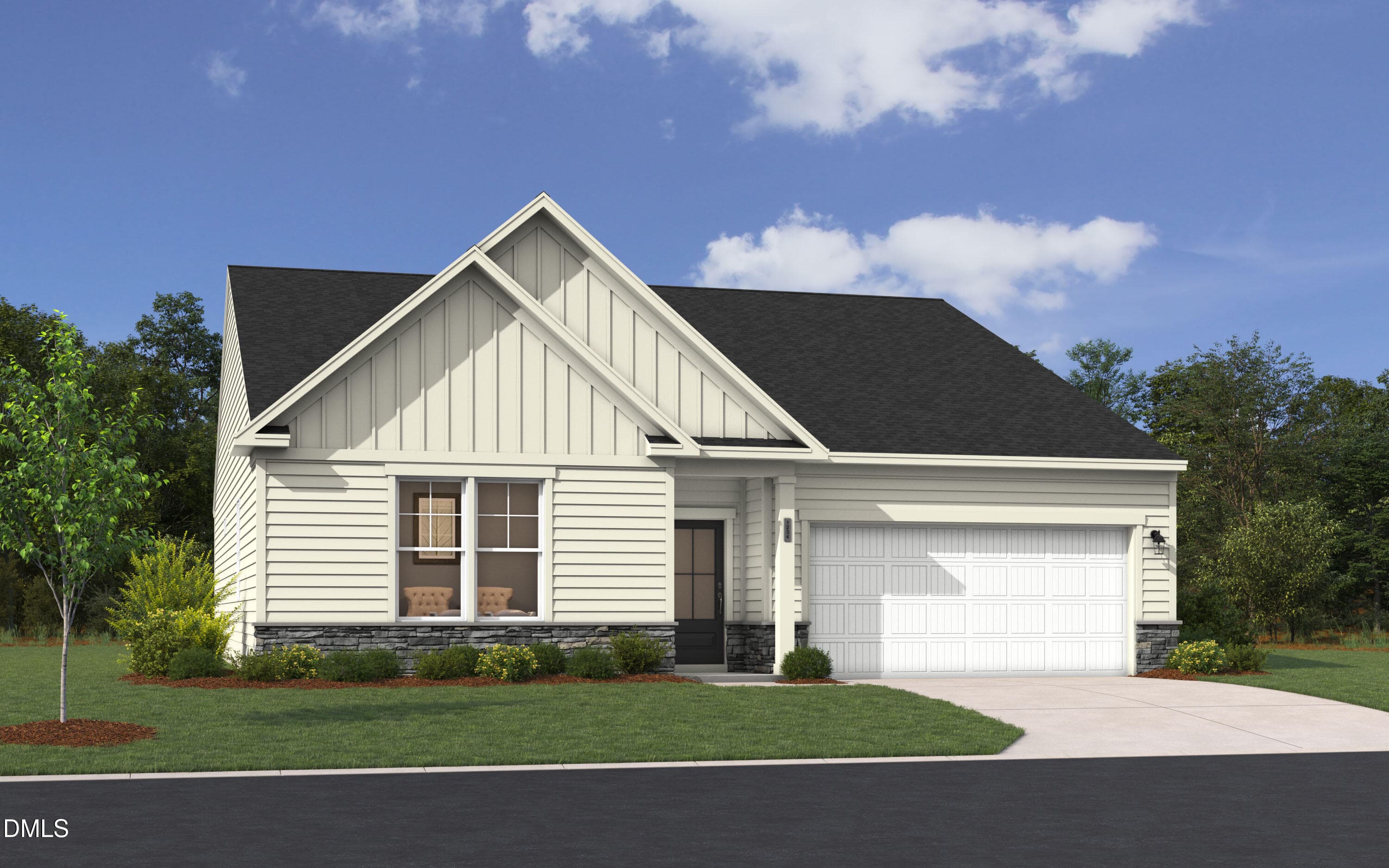 64 Easton-Elevation_C-Scheme_2878 - 52 King Tucks Way, Four Oaks, NC 27524