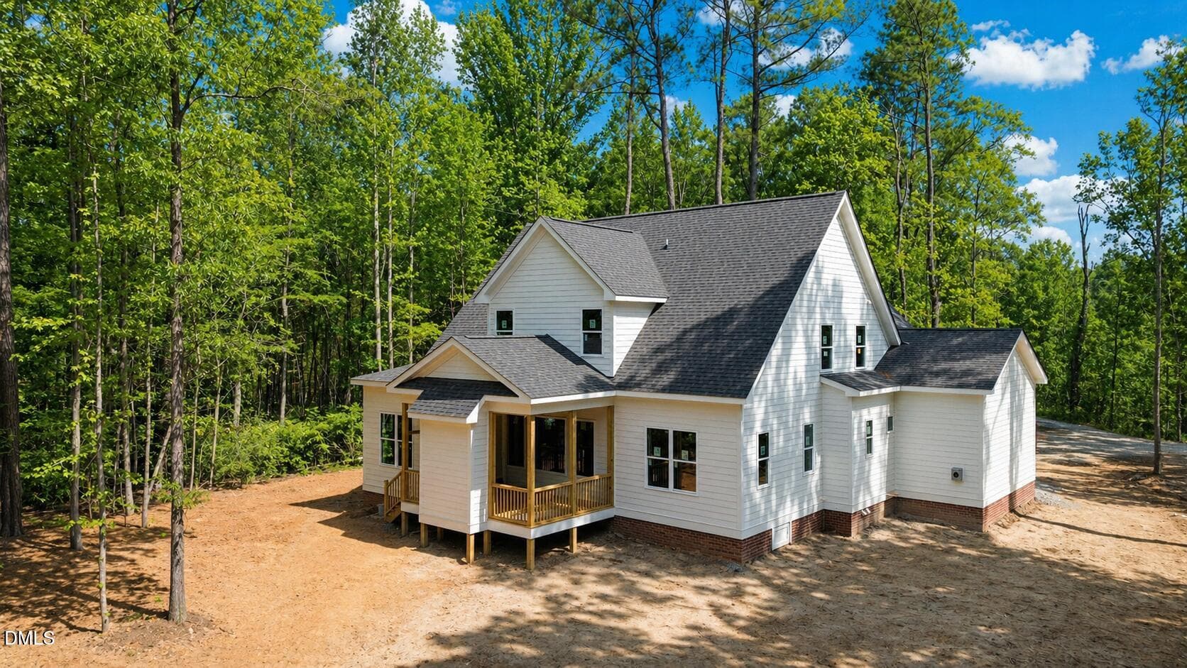 back exterior - 4025 Hamlets Chapel Road, Pittsboro, NC 27312, Pittsboro