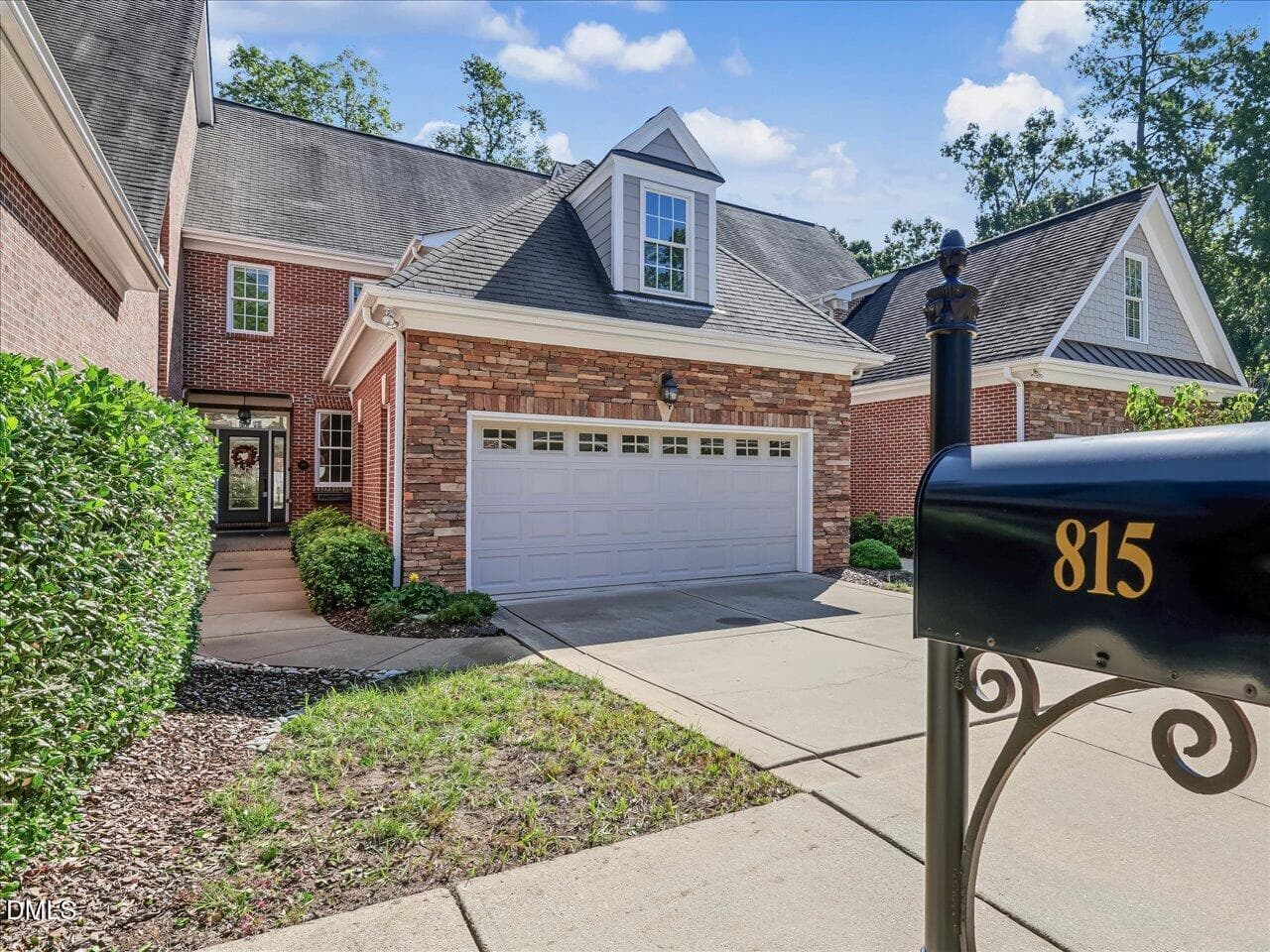 03-Front Exterior - 815 Running Brook Trail, Raleigh, NC 27609
