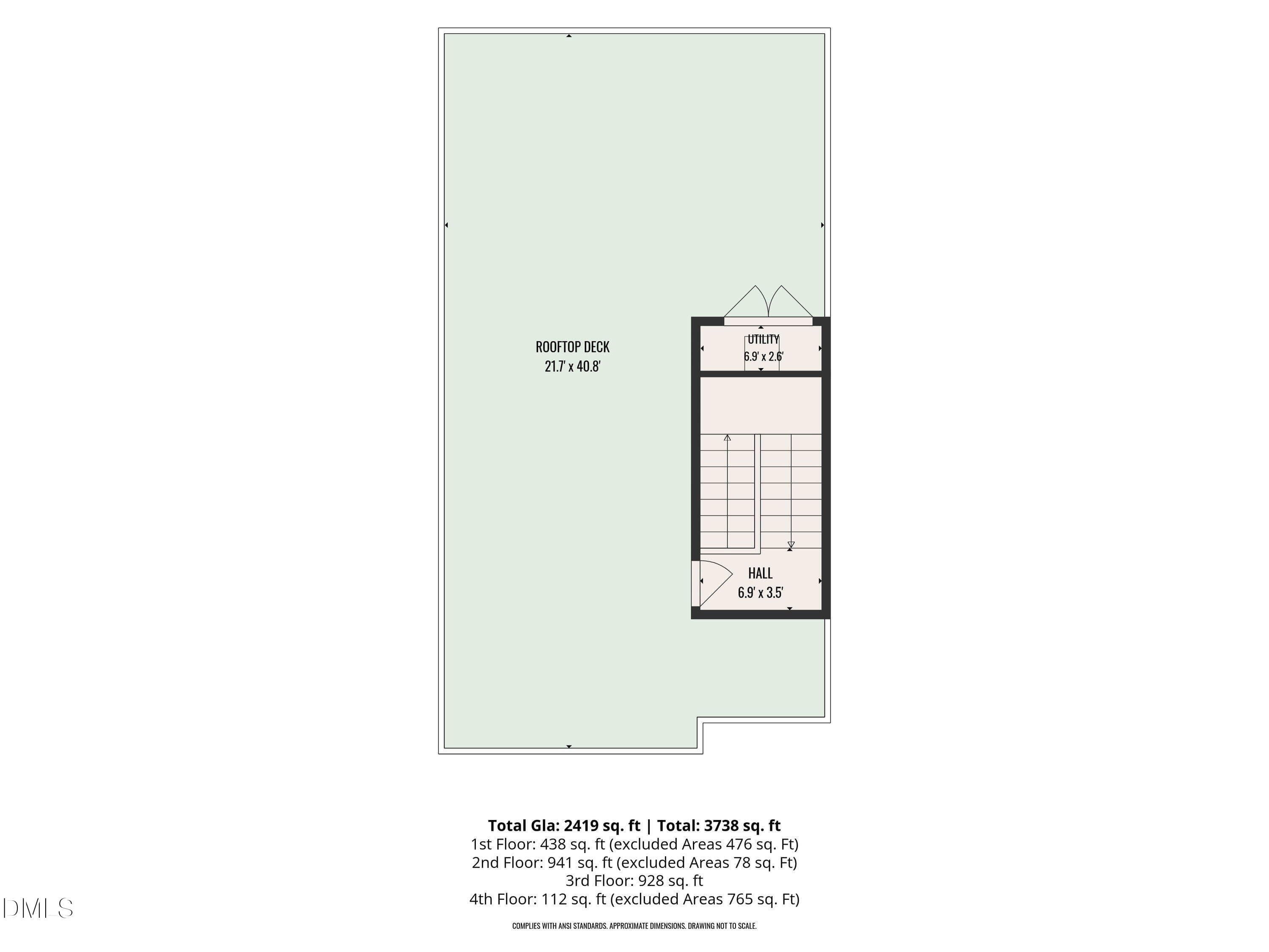 4TH FLOOR - 801 N Roxboro Street, Durham, NC 27701
