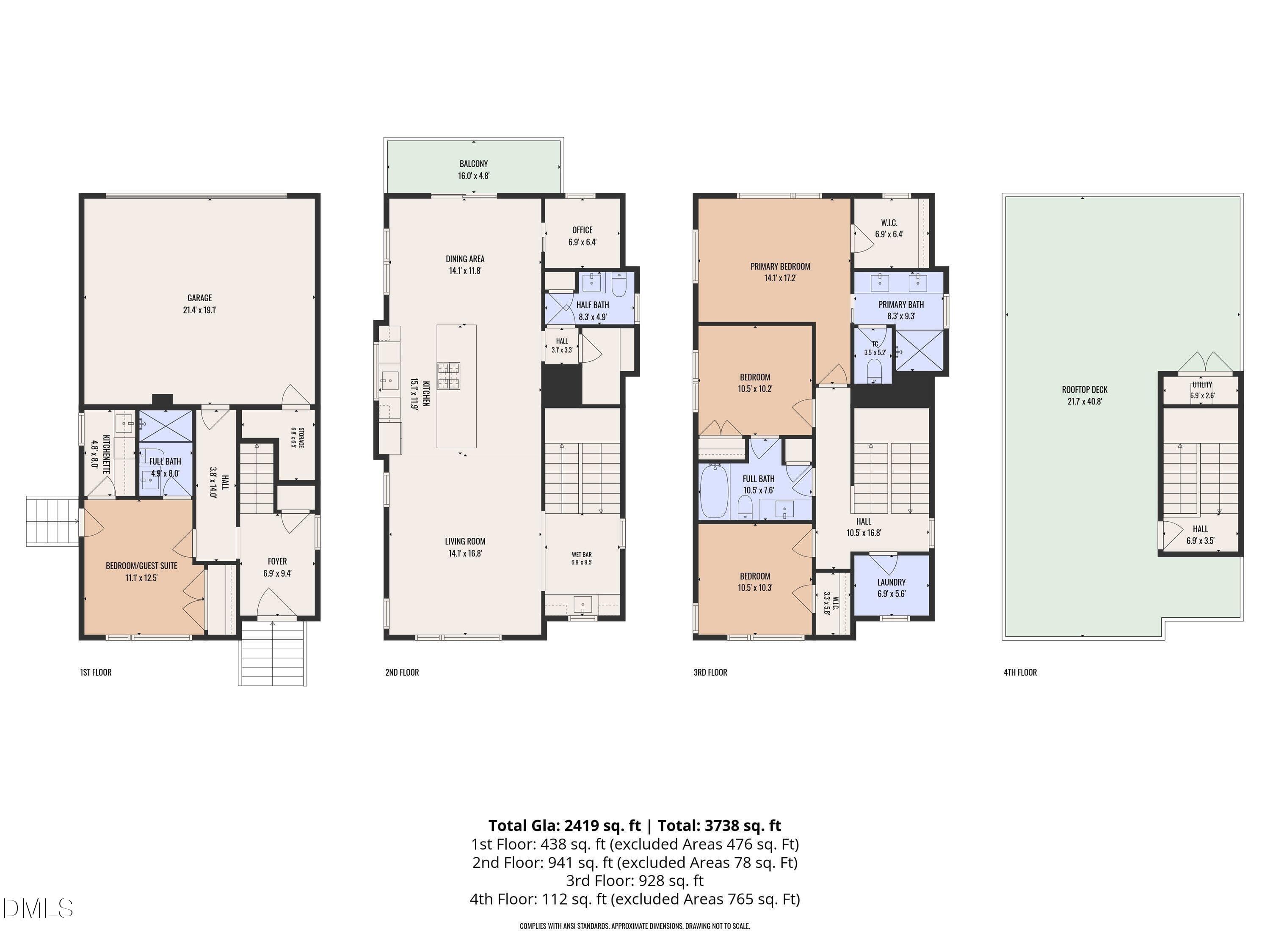 ALL FLOORS - 801 N Roxboro Street, Durham, NC 27701