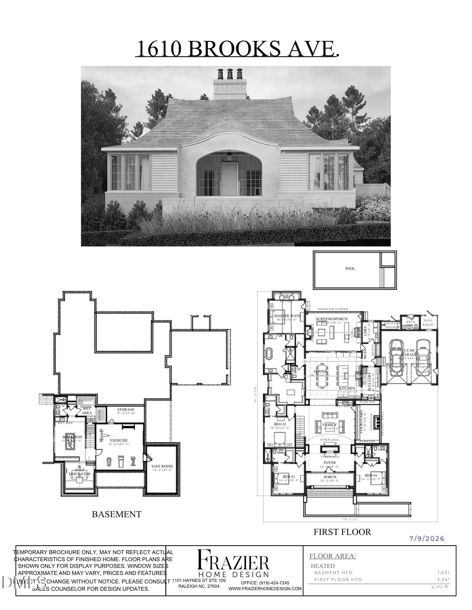 Updated 1610 Brooks Cutsheet (2).pdf - 1610 Brooks Avenue, Raleigh, NC 27607