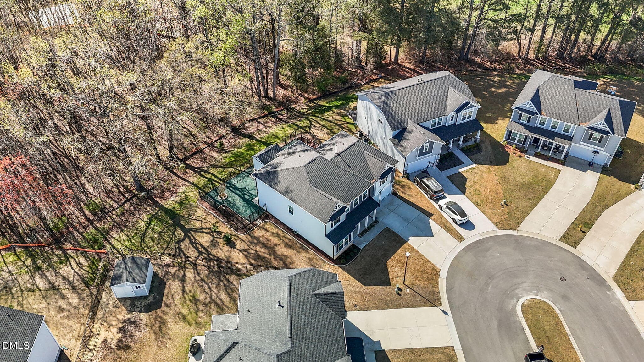 Aerial View - 504 Henham Way, Zebulon, NC 27597, Zebulon