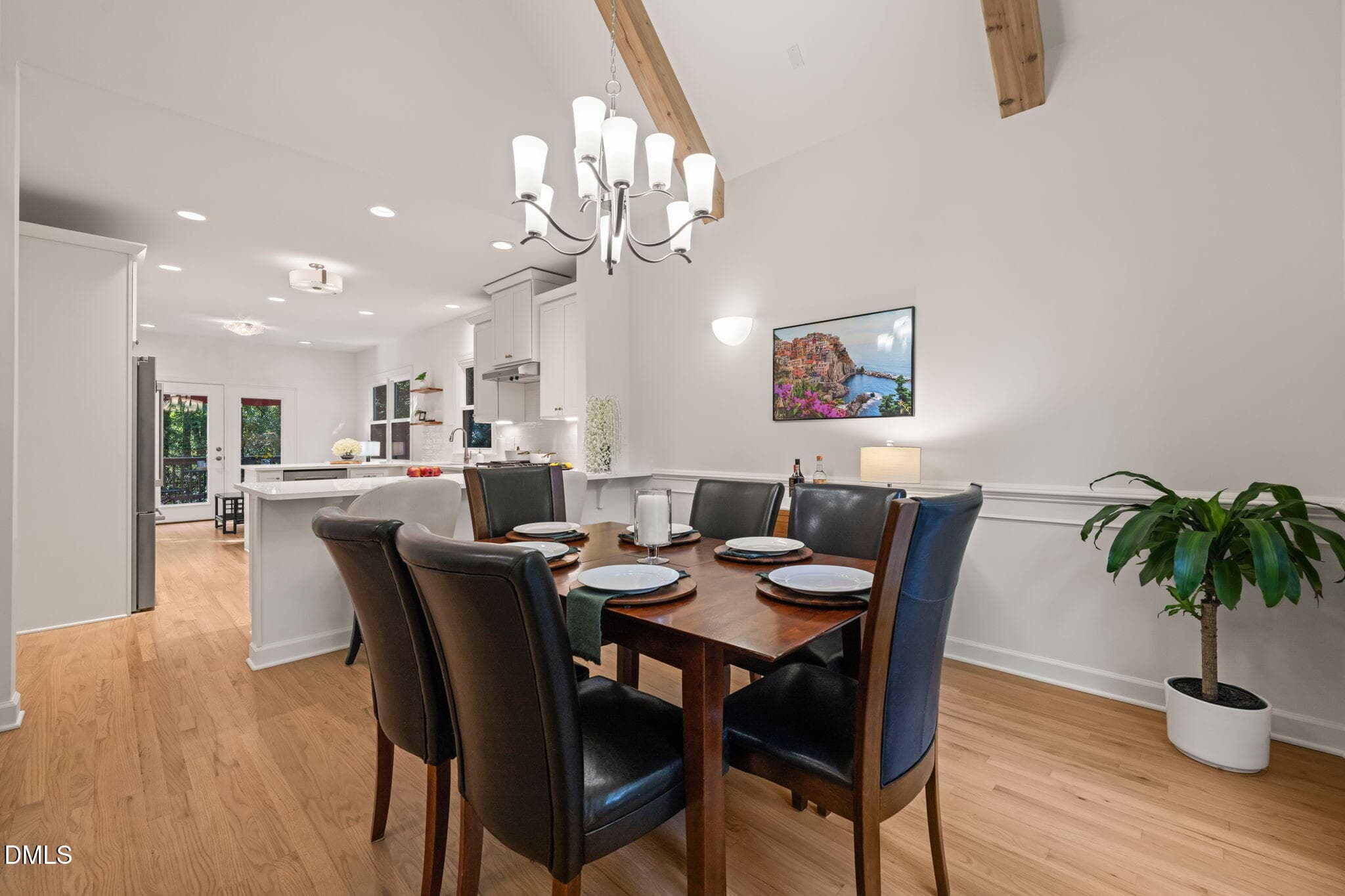 Dining room with vaulted ceilings - 3638 Blue Ridge Road, Raleigh, NC 27612, Raleigh