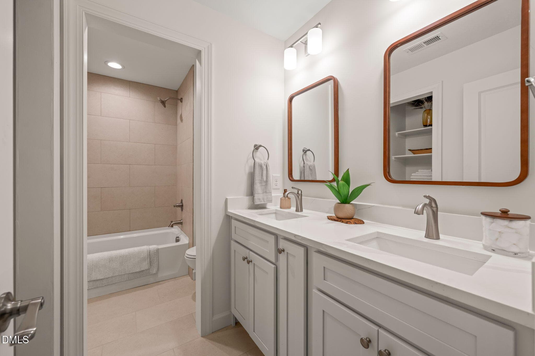 Hall bath second floor - 3638 Blue Ridge Road, Raleigh, NC 27612, Raleigh