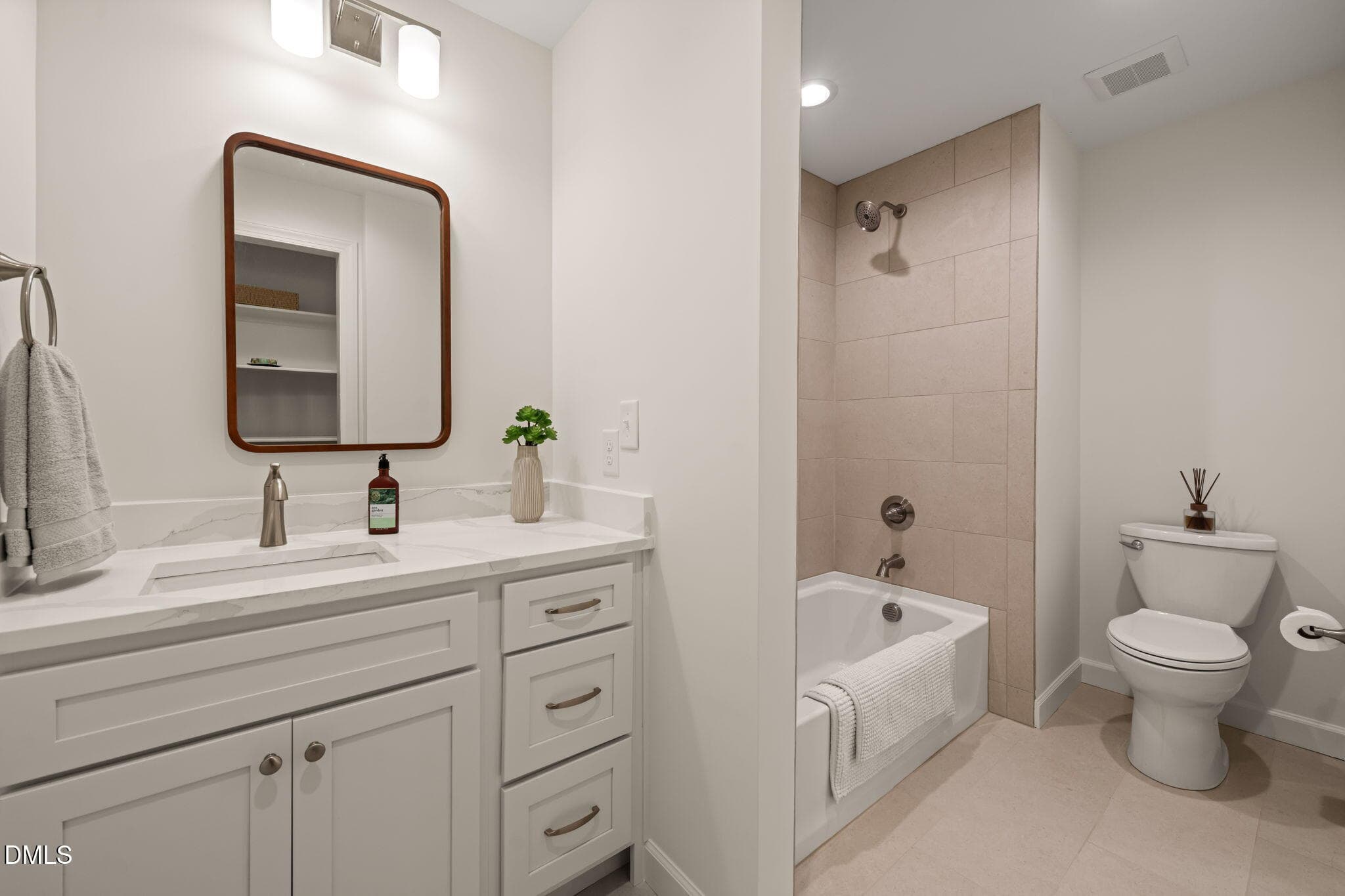 Hall bath second floor (2) - 3638 Blue Ridge Road, Raleigh, NC 27612, Raleigh