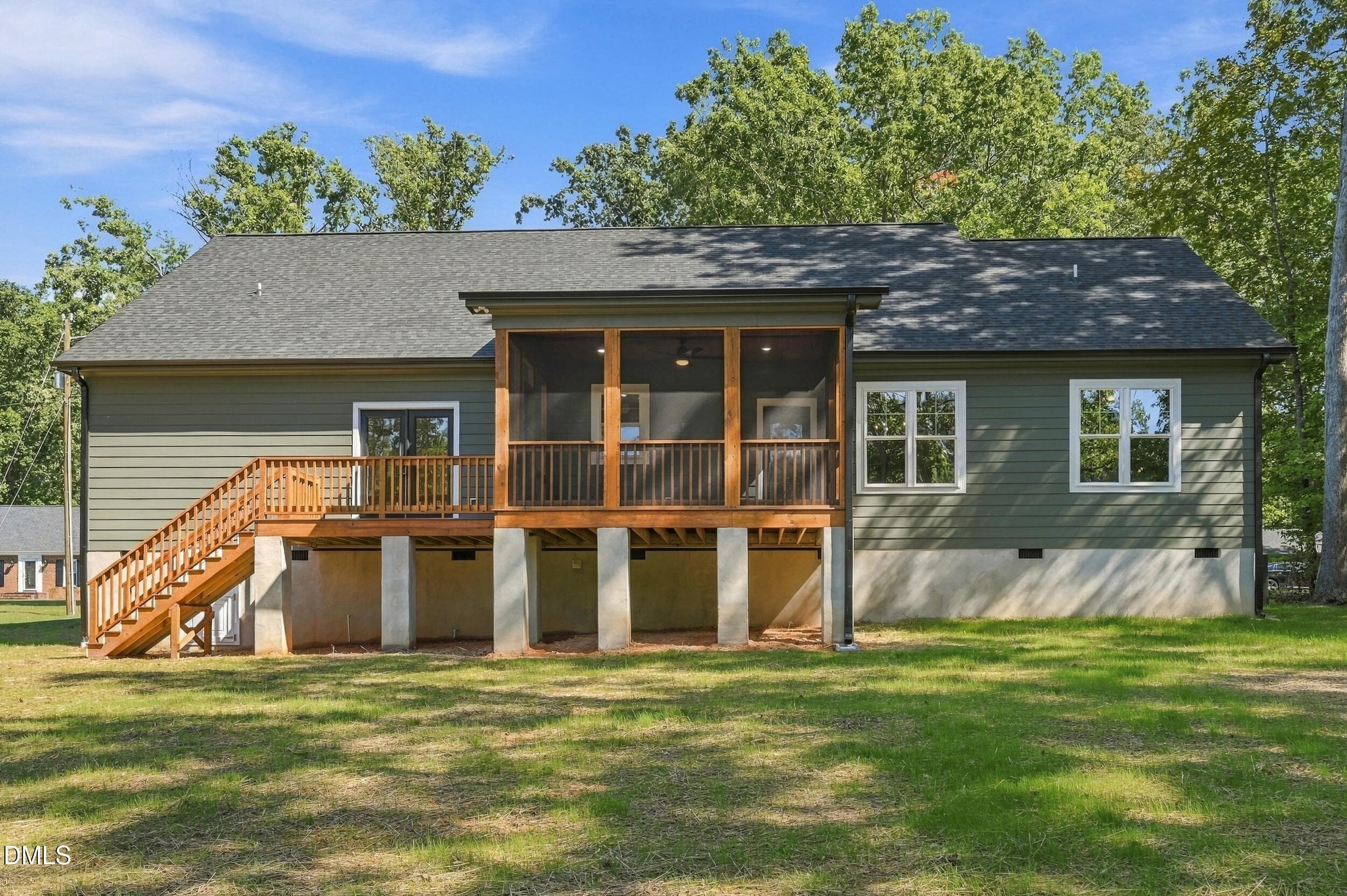 Rear Exterior - 195 Country Lake Drive, Henderson, NC 27537, Henderson