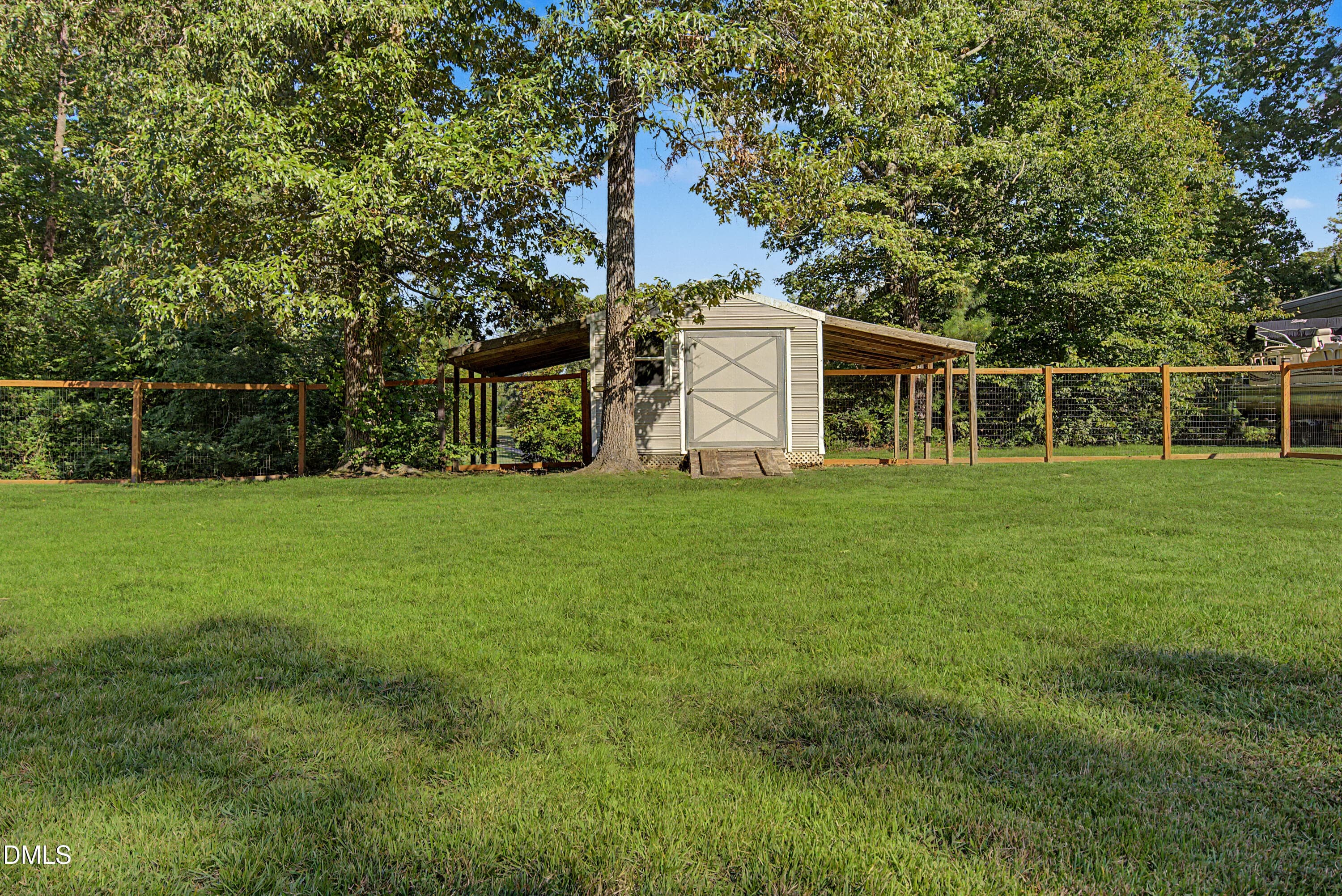 Backyard leading to Golf Course - 1224 Hedrick Drive, Henderson, NC 27537, Henderson