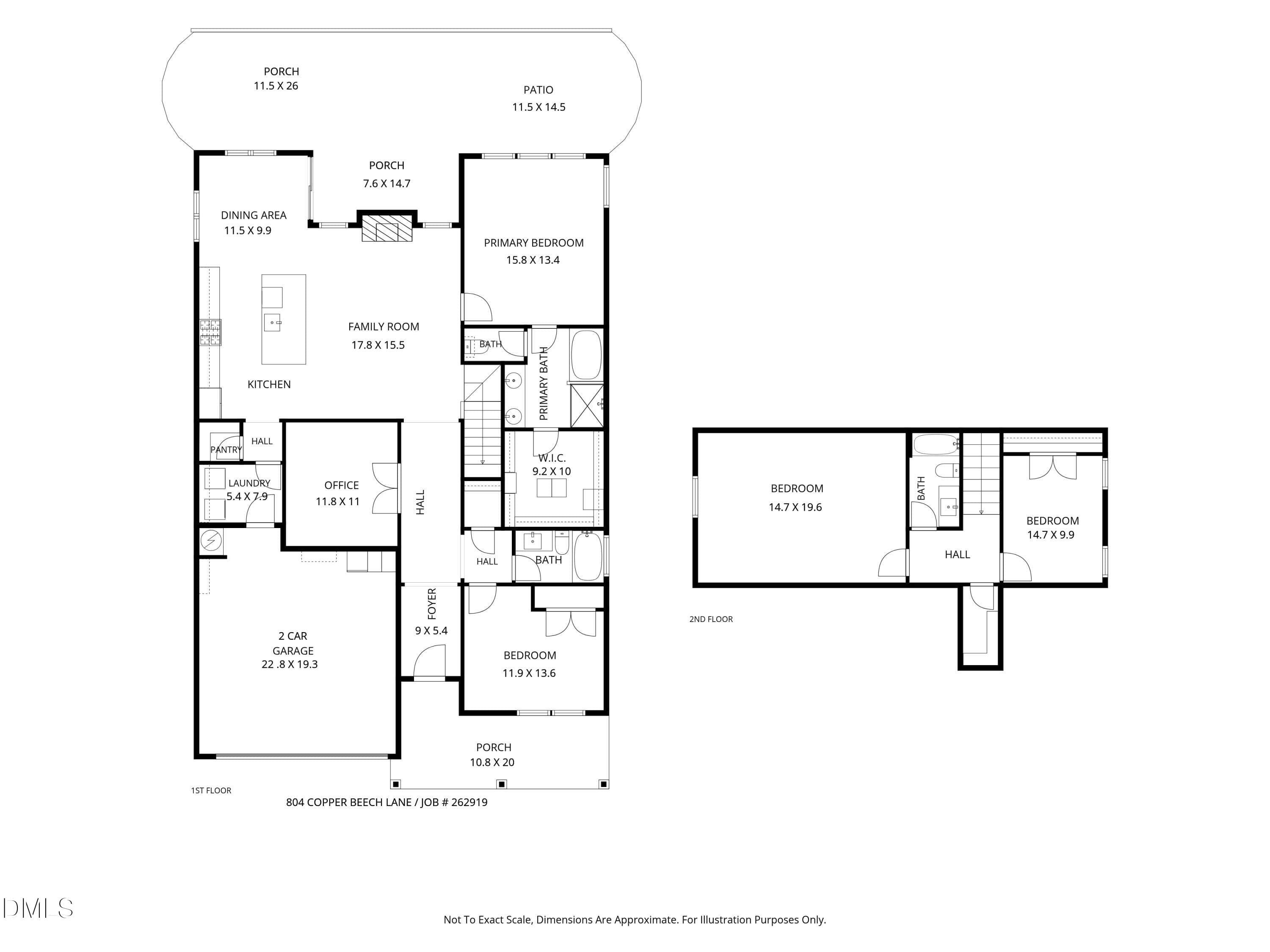 all_floors_804_copper_beech_lane_wake_fo - 804 Copper Beech Lane, Wake Forest, NC 27587, Wake Forest