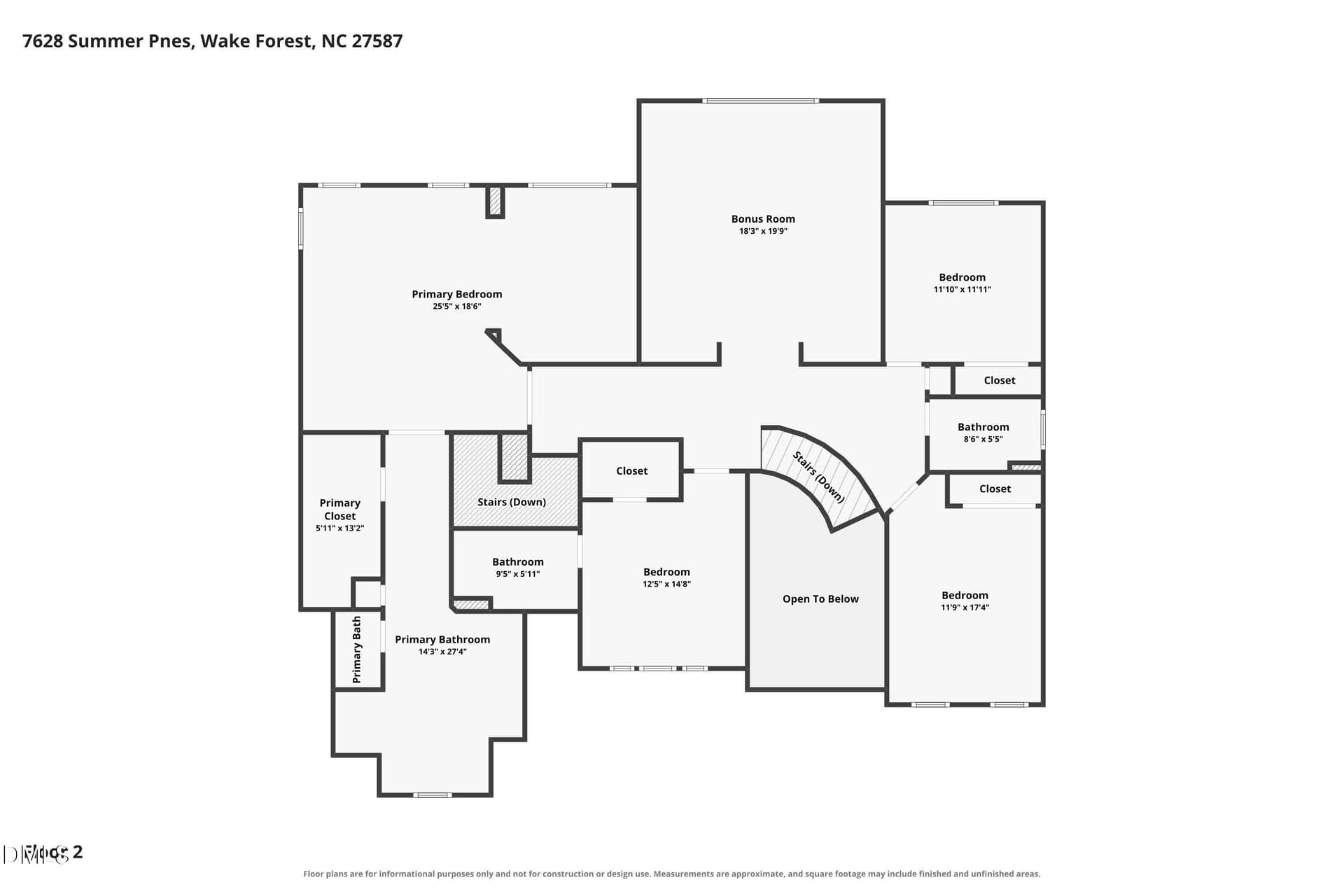Floor-2 - 7628 Summer Pines Way, Wake Forest, NC 27587