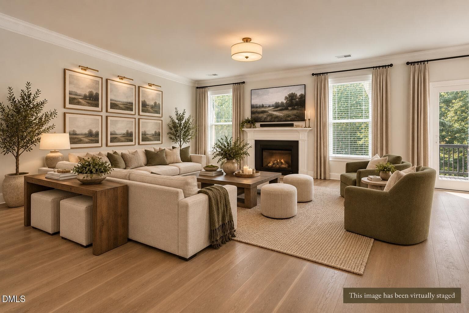 Living Room - 228 Axis Deer Lane, Garner, NC 27529, Garner