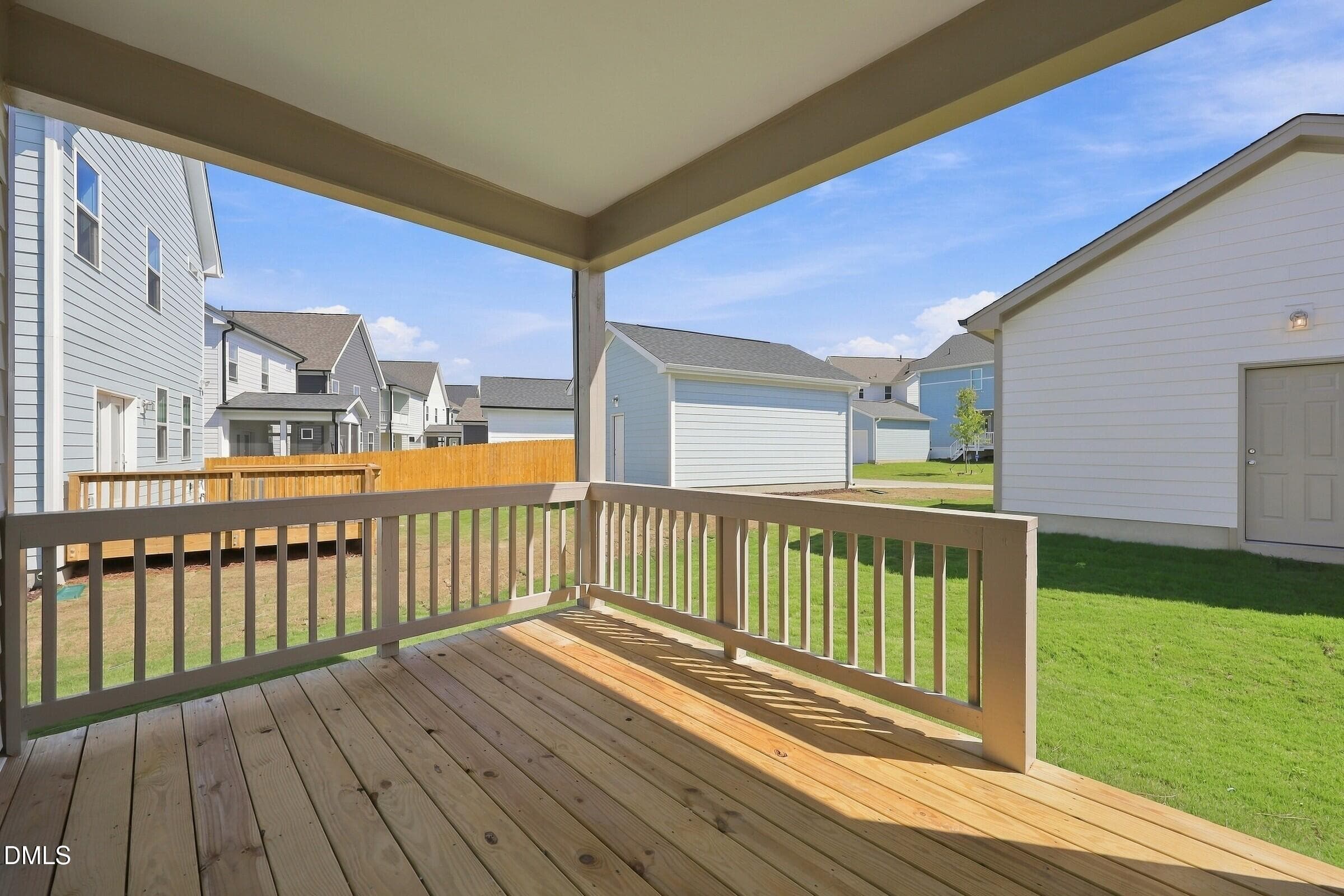 Covered Back Porch - 760 Lunar Light Drive, Wendell, NC 27591