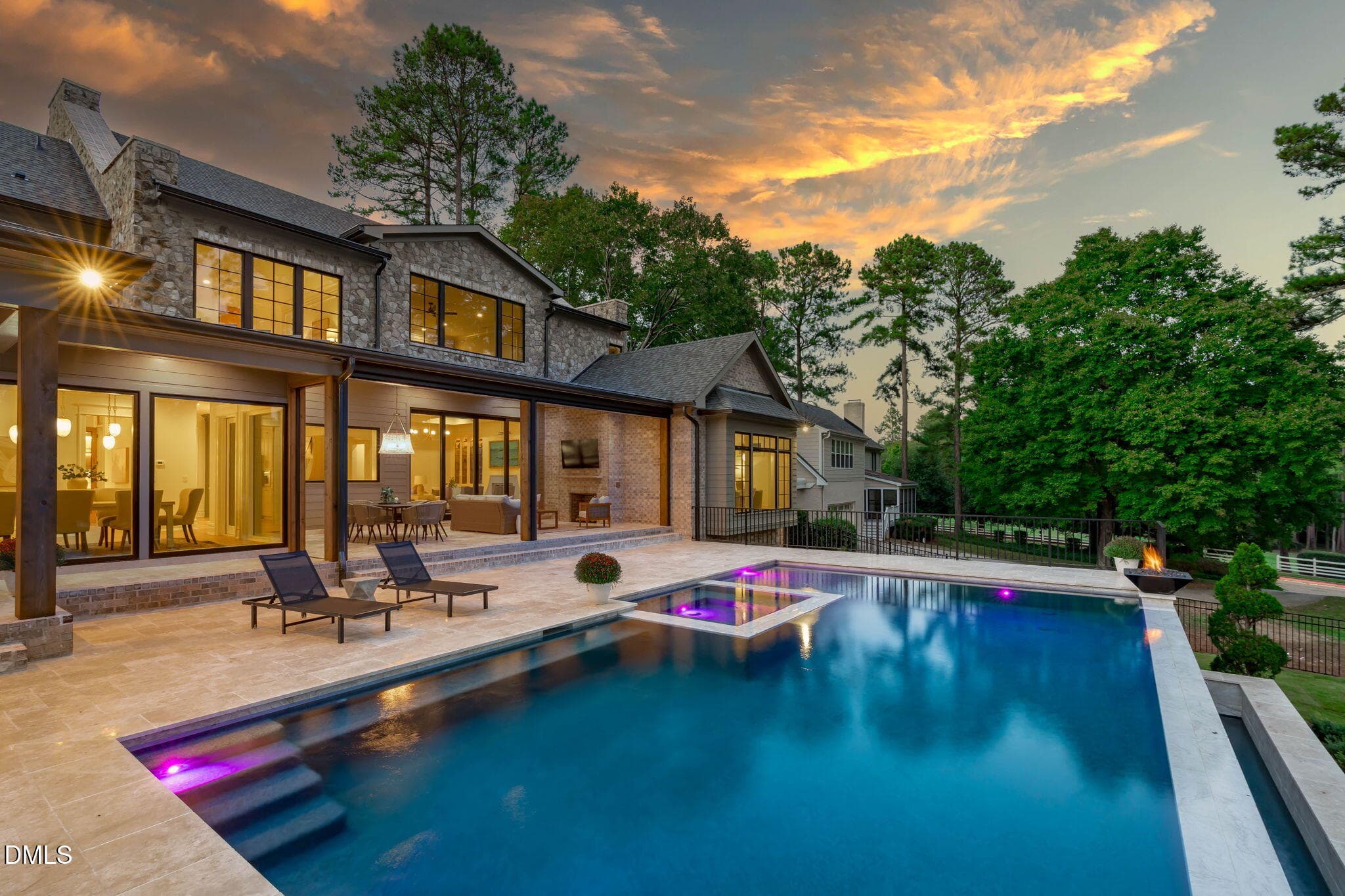 Twilight (15 of 17) - 7136 North Ridge Drive, Raleigh, NC 27615