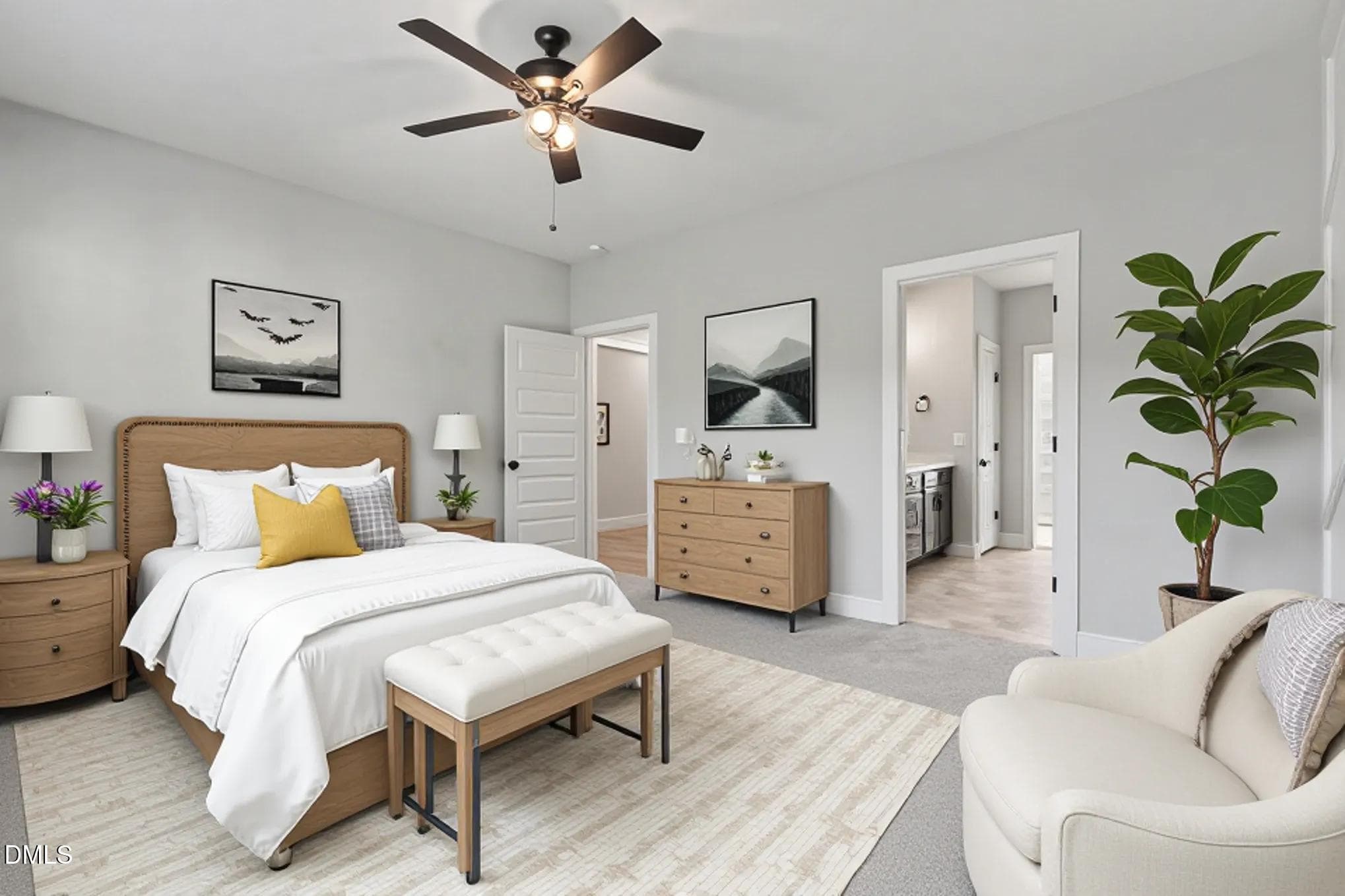 Virtually staged - 104 Averly Court, Stem, NC 27581