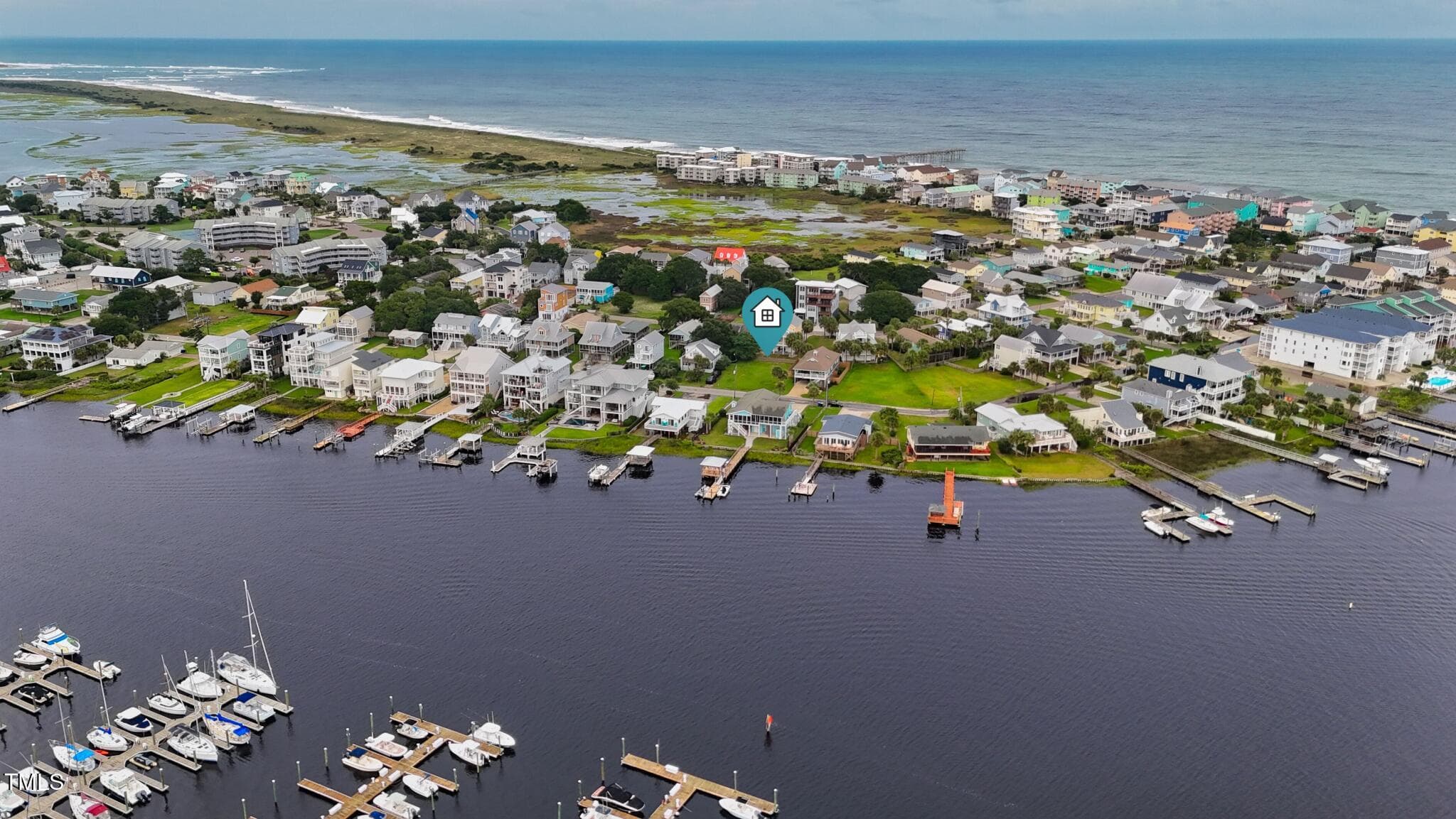 Drone 10 - Marked - 214 Florida Avenue, Carolina Beach, NC 28428