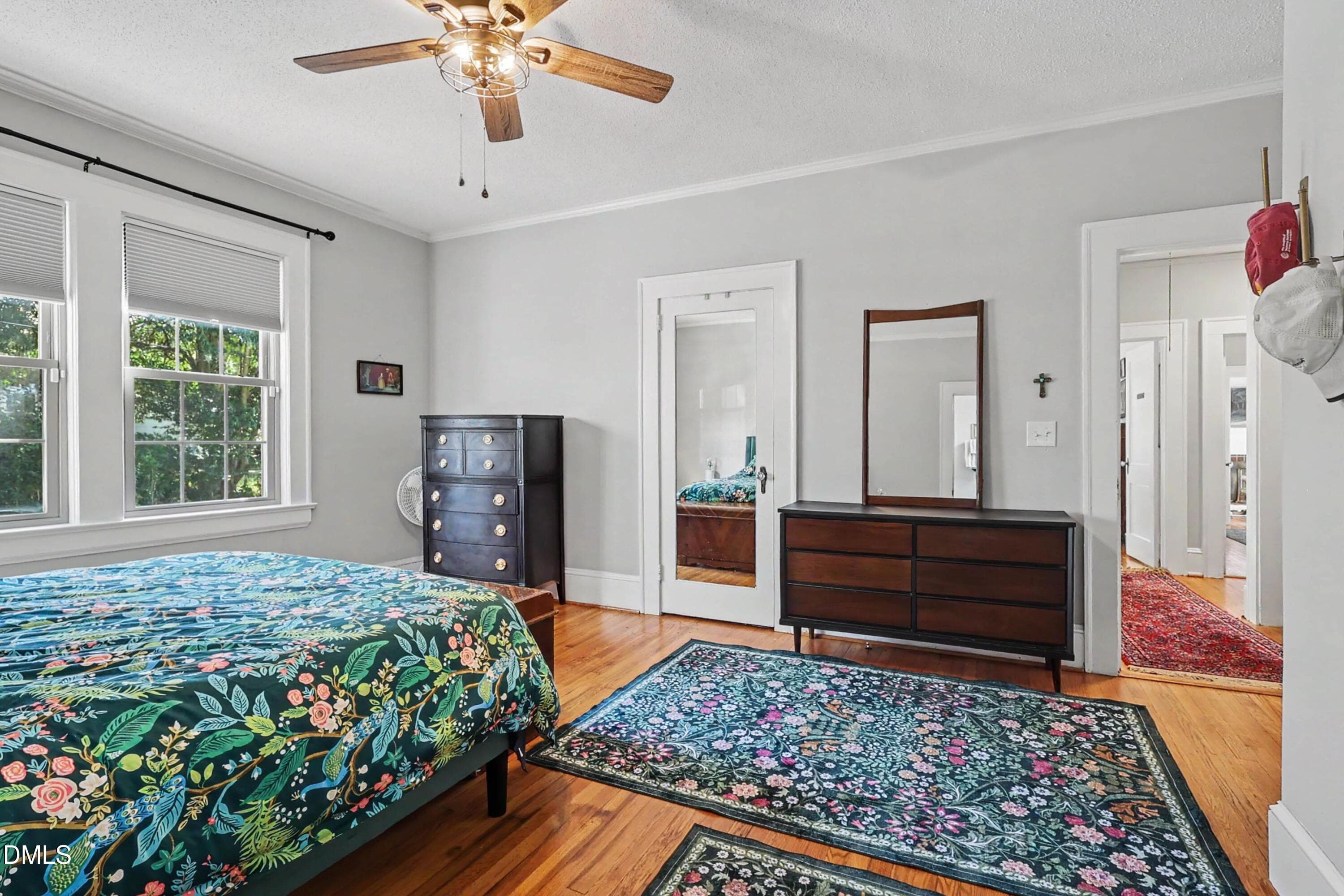 Primary with 3 closets - 305 S Walnut Street, Spring Hope, NC 27882, Spring Hope