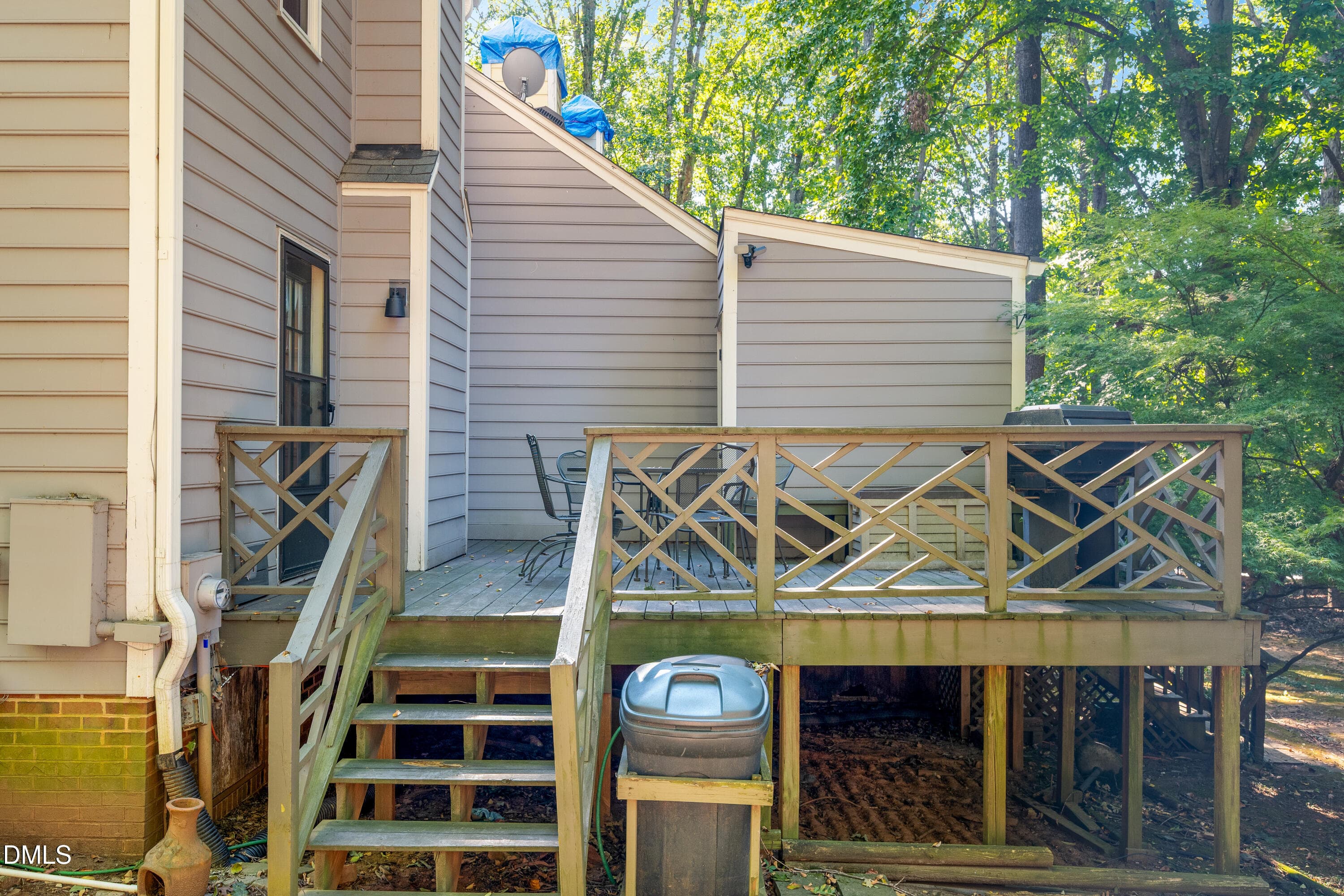 Back Deck - 115 Hedgerow Court, Cary, NC 27513, Cary
