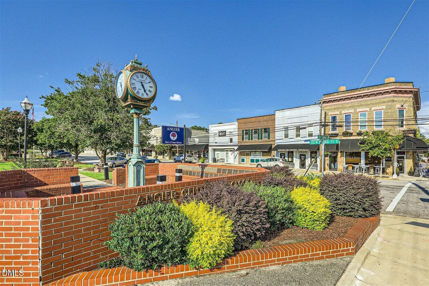 SUN_Angier_Pic_AngierCentennialClock_1of - 811 Roy Adams Road, Angier, NC 27501