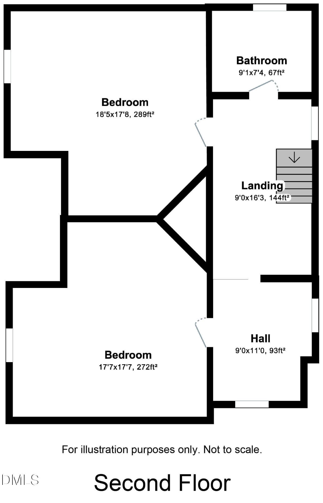 419 Atlantic Ave, 2cd Floor plan - 419 Atlantic Avenue, Rocky Mount, NC 27801