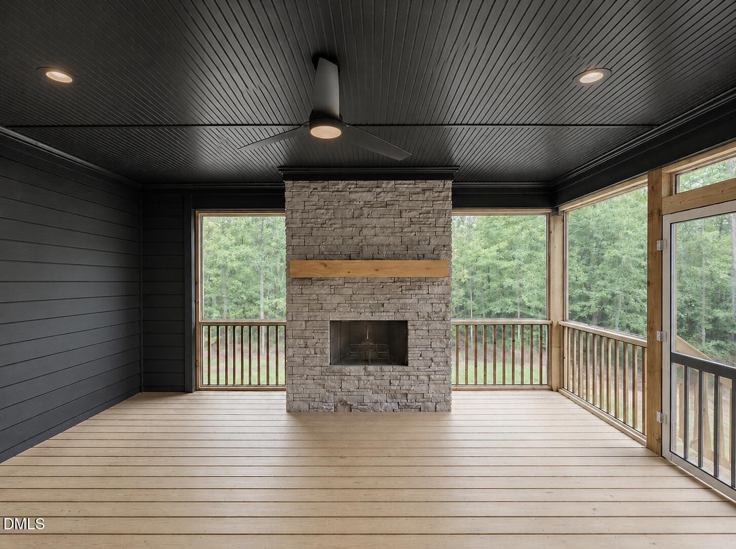 similar screen porch - 97 Fox Oak Trail, Pittsboro, NC 27312, Pittsboro