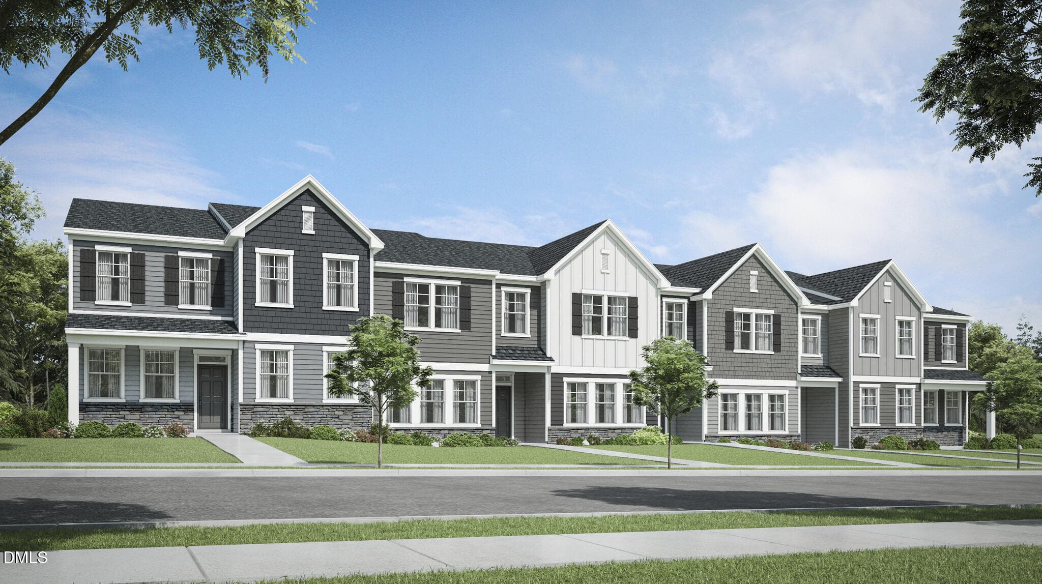 Rosedale streetscape - 338 Marmalade Sky Lane, Wake Forest, NC 27587