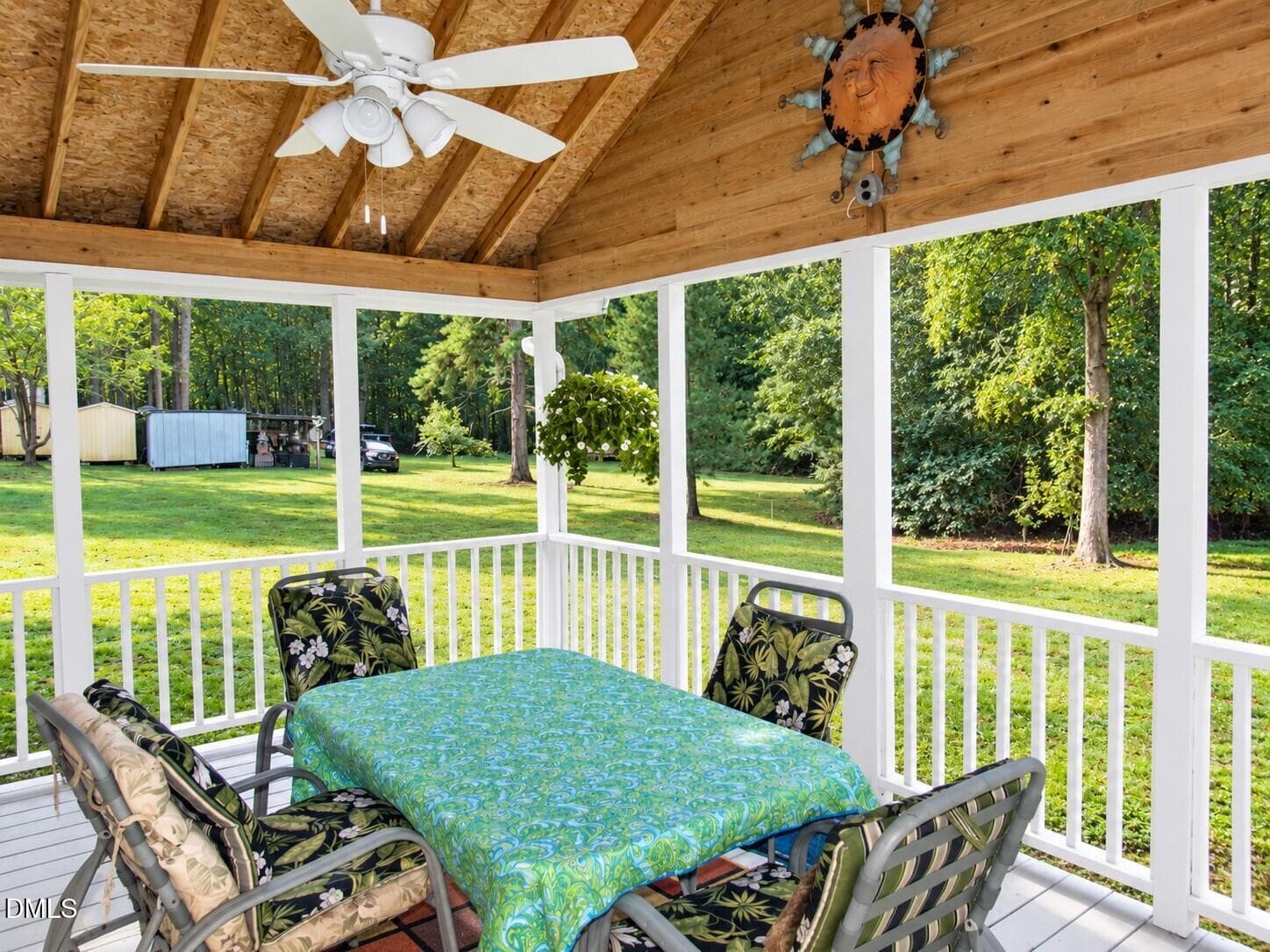 Covered deck - 1565 Spring Valley Lake Road, Henderson, NC 27537, Henderson