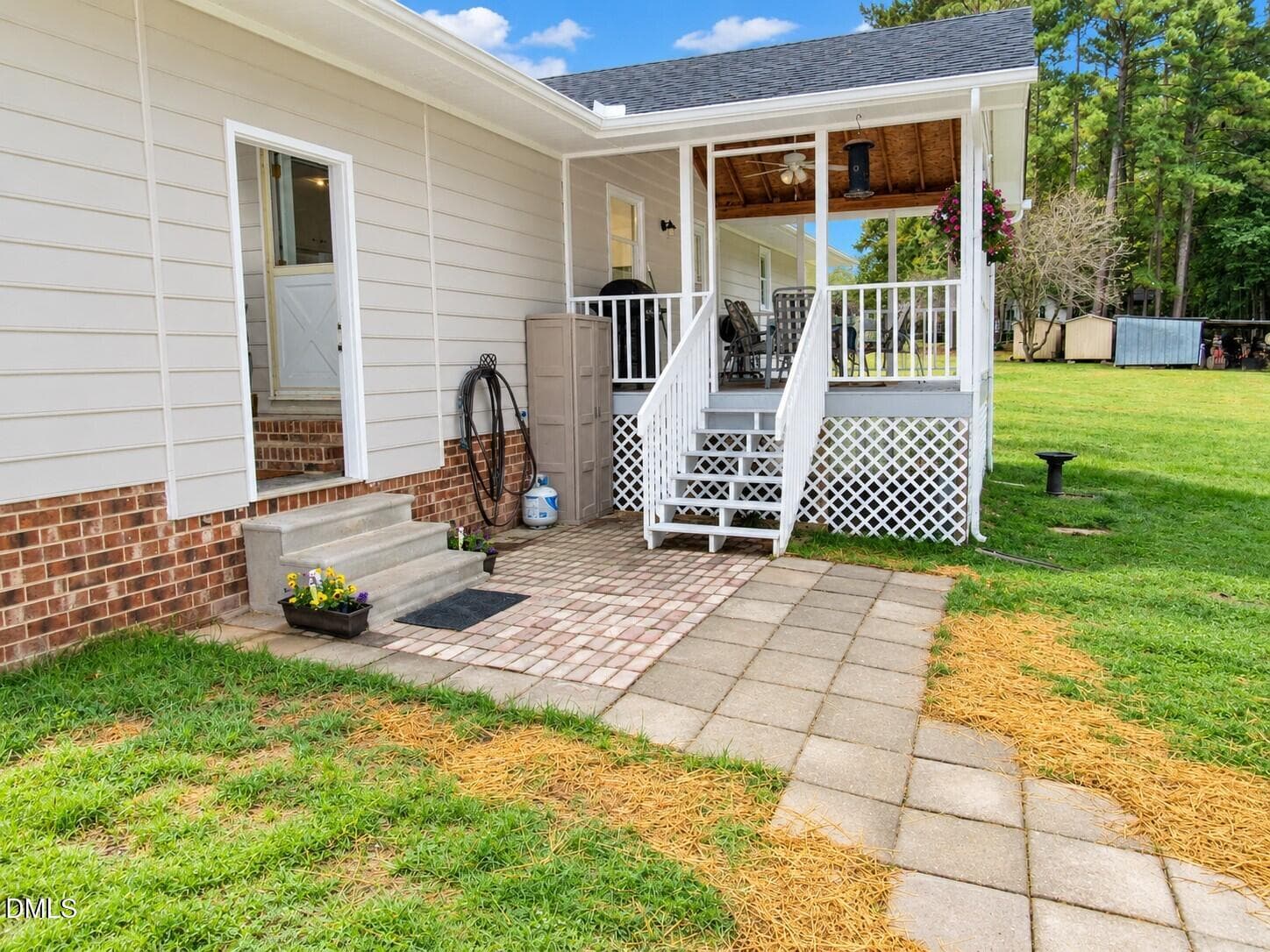 Patio - 1565 Spring Valley Lake Road, Henderson, NC 27537, Henderson