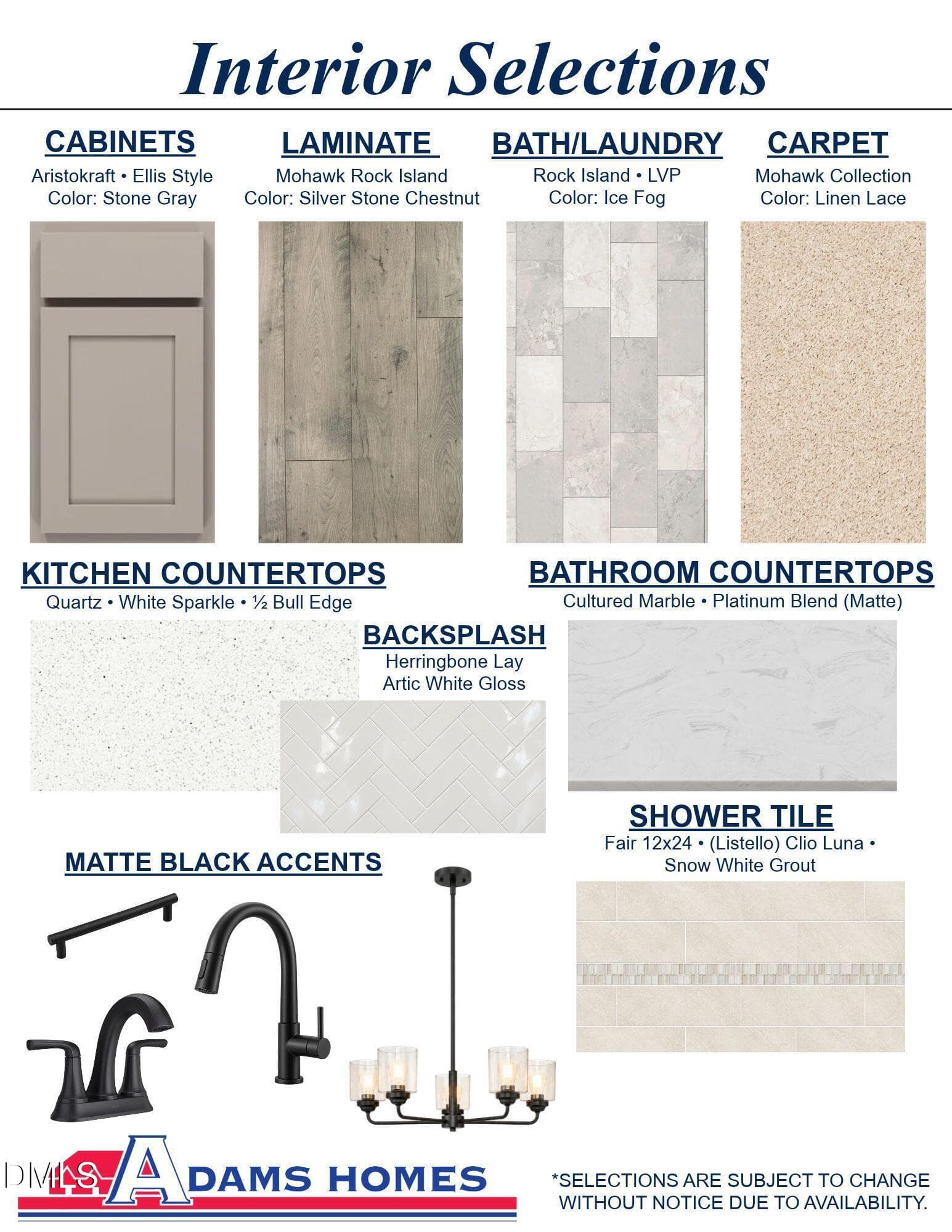 HD006-colorselections - 190 Hidden Pines Drive, Cameron, NC 28326