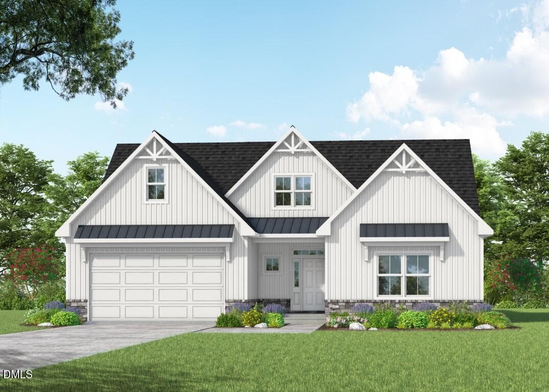Plan CC2668 The Chelsea Elevation FH (M - 9725 Carmango Court, Zebulon, NC 27597