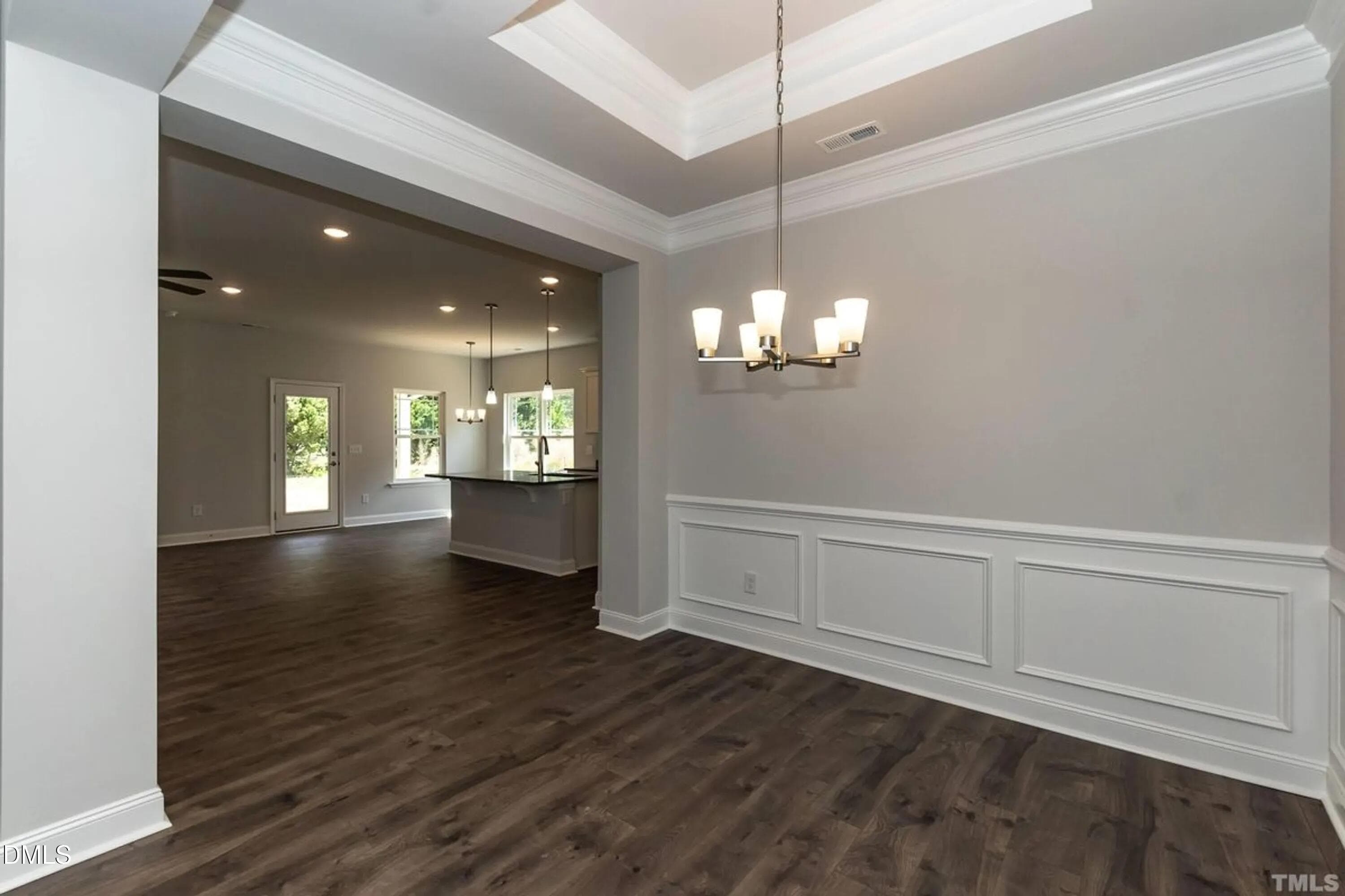Formal Dining Room With Shadow Boxes 152 - 123 White Bark Avenue 18, Rocky Mount, NC 27804