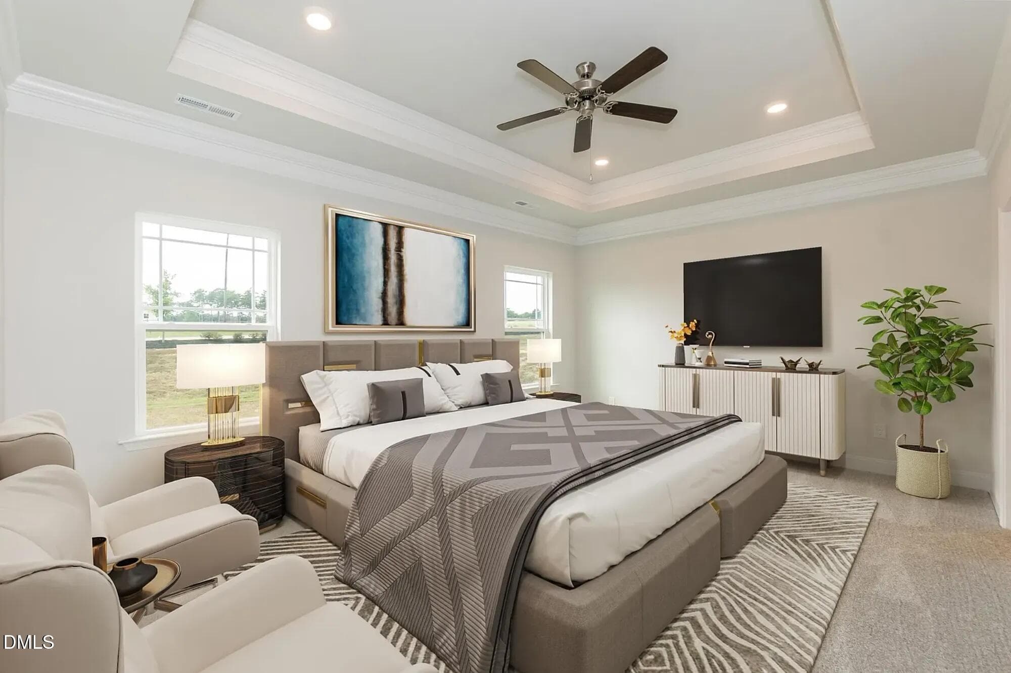 Master Bedroom 1522 Plan - 123 White Bark Avenue 18, Rocky Mount, NC 27804